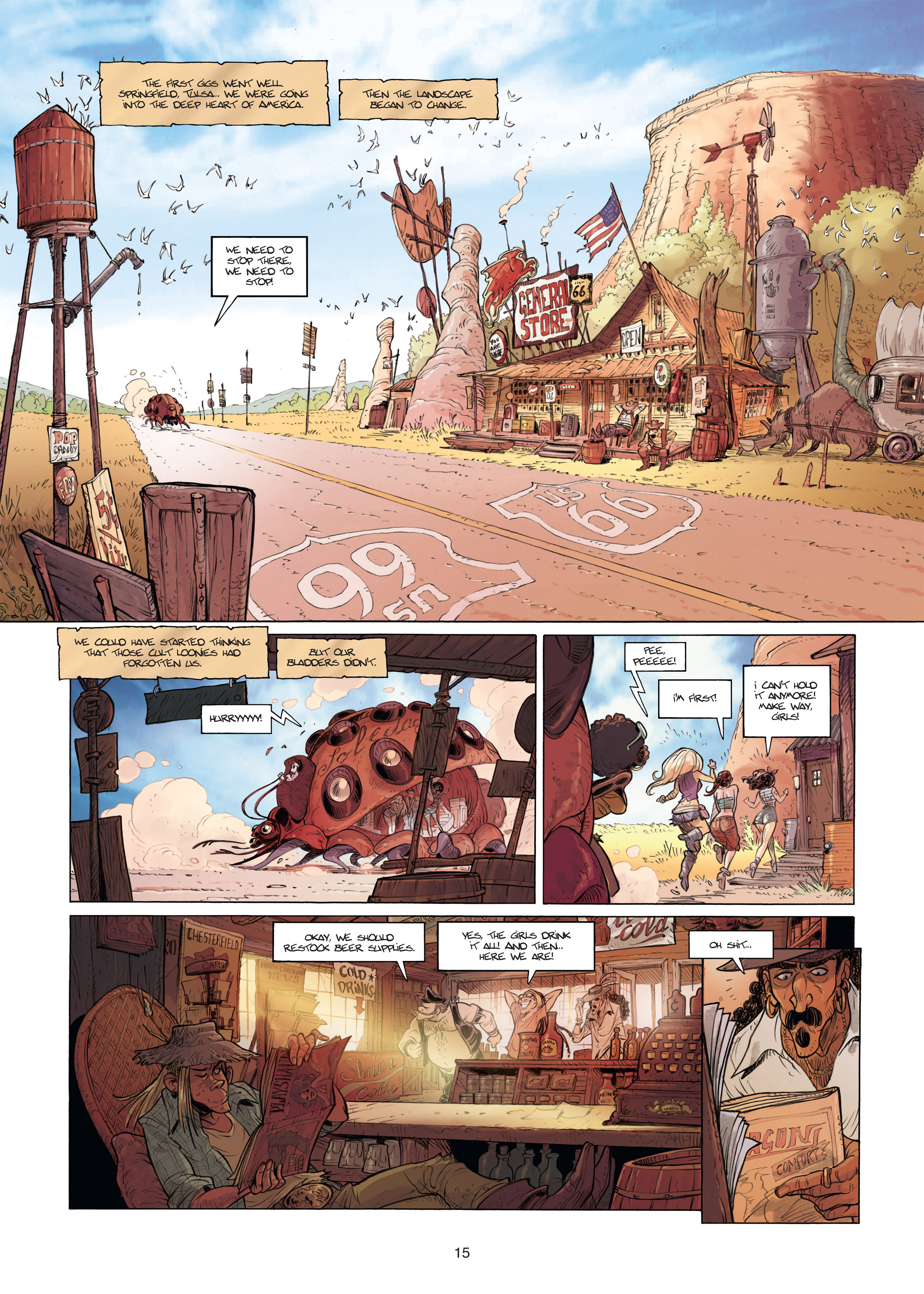 Read online Ekho comic -  Issue #6 - 15