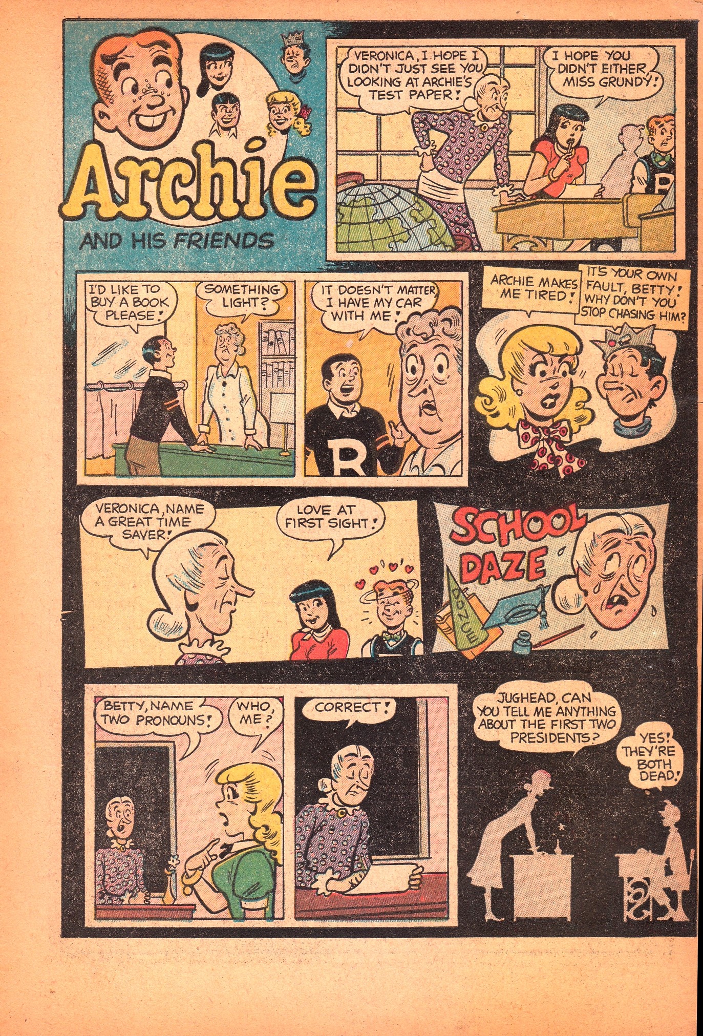 Read online Archie's Pal Jughead comic -  Issue #25 - 34