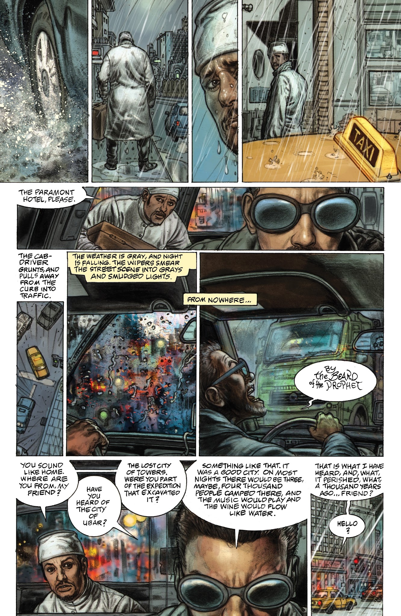 Read online American Gods: Shadows comic -  Issue #8 - 18