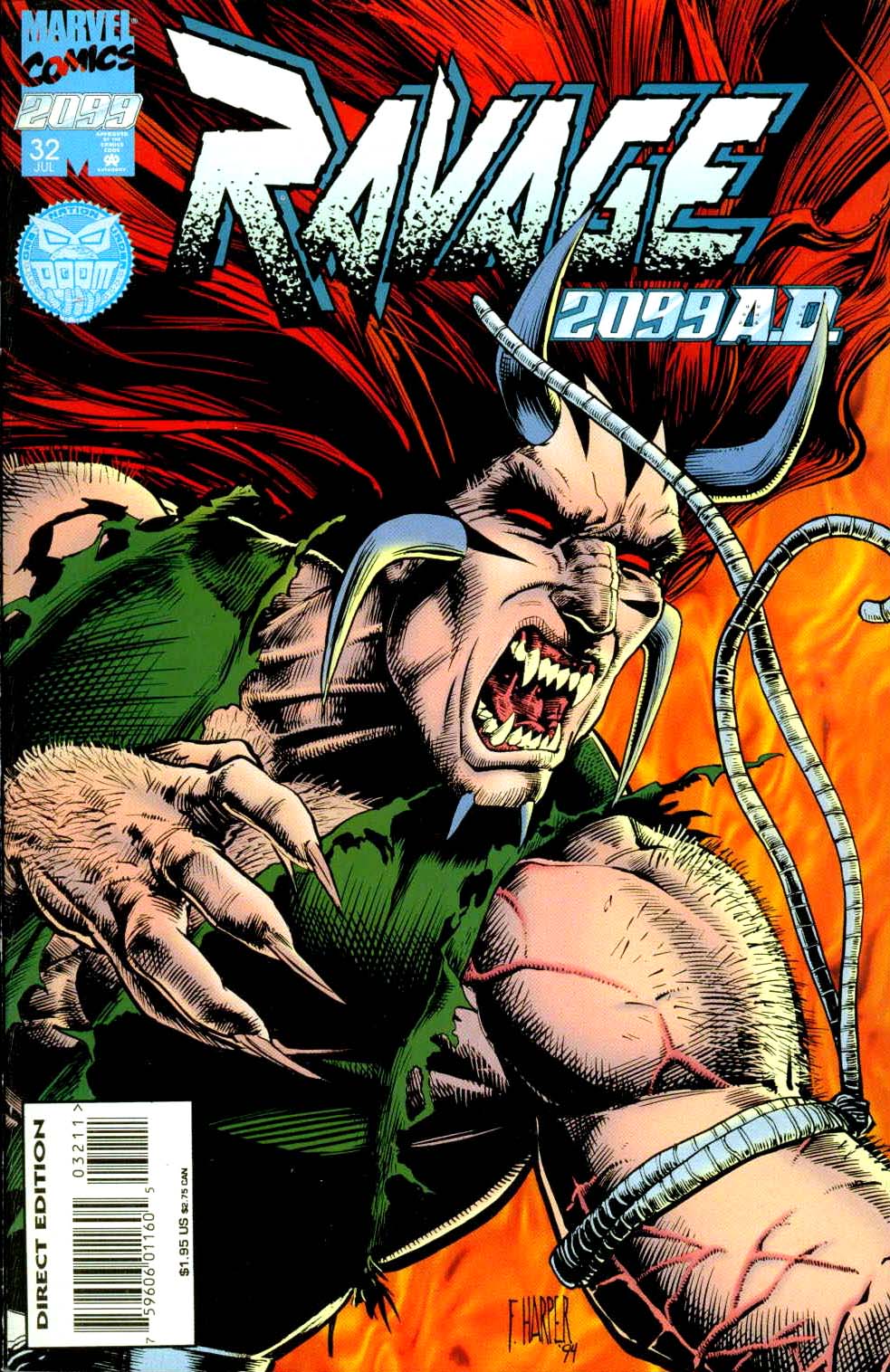 Read online Ravage 2099 comic -  Issue #32 - 2