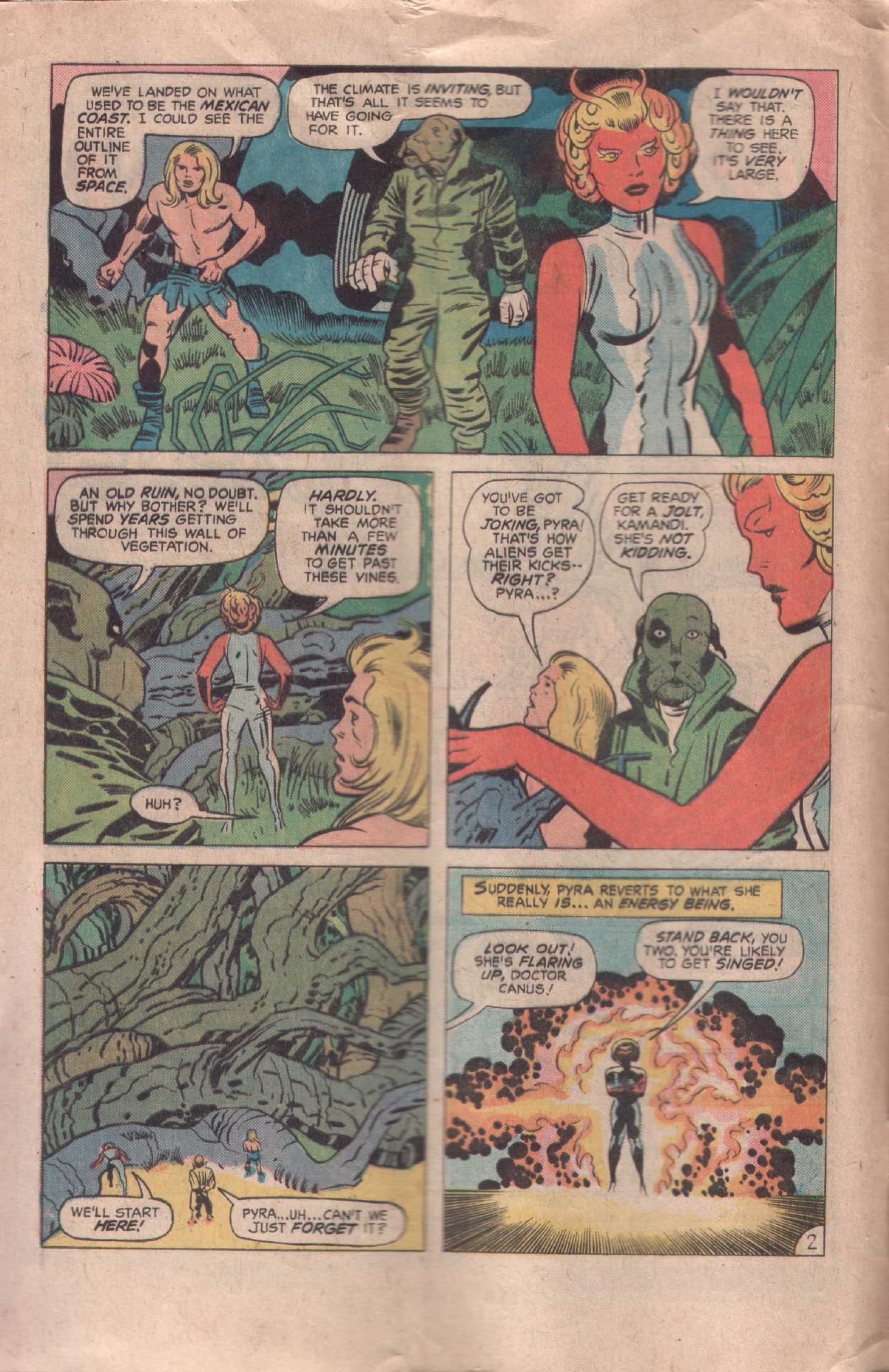 Read online Kamandi, The Last Boy On Earth comic -  Issue #36 - 3