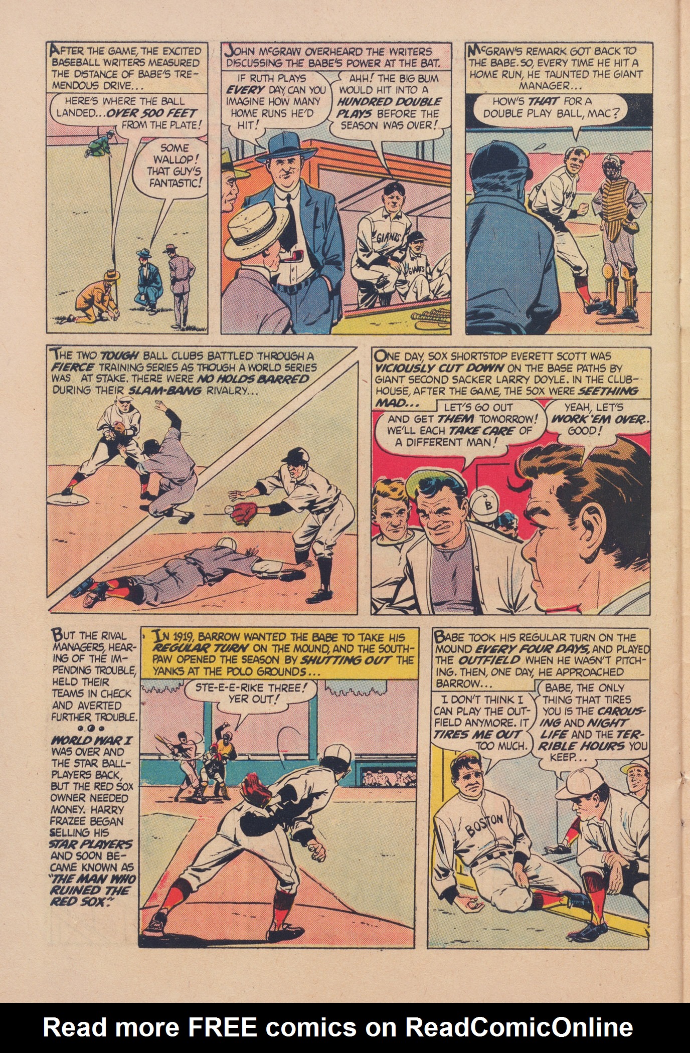 Read online Babe Ruth Sports Comics comic -  Issue #11 - 29
