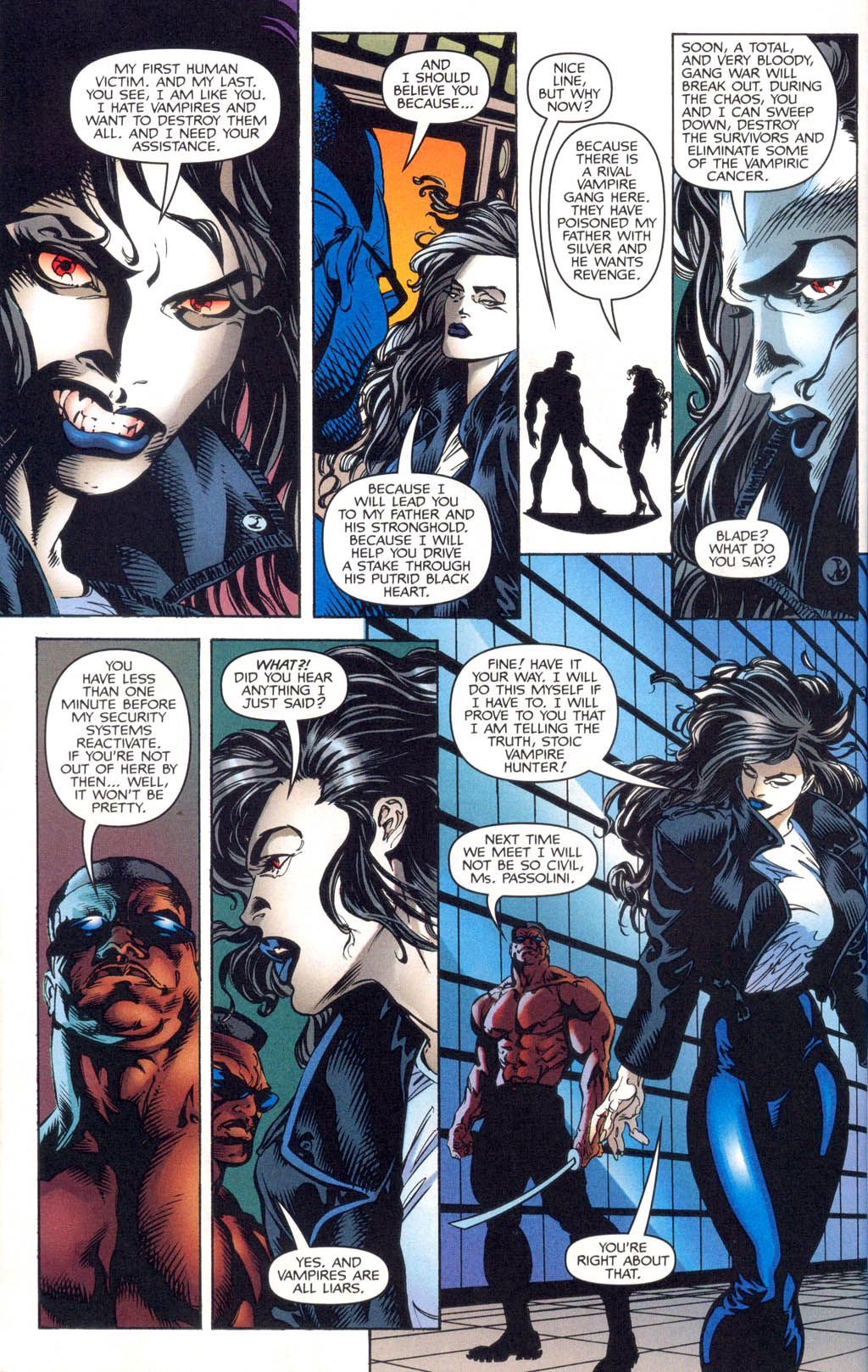 Read online Blade: Sins of the Father comic -  Issue # Full - 21