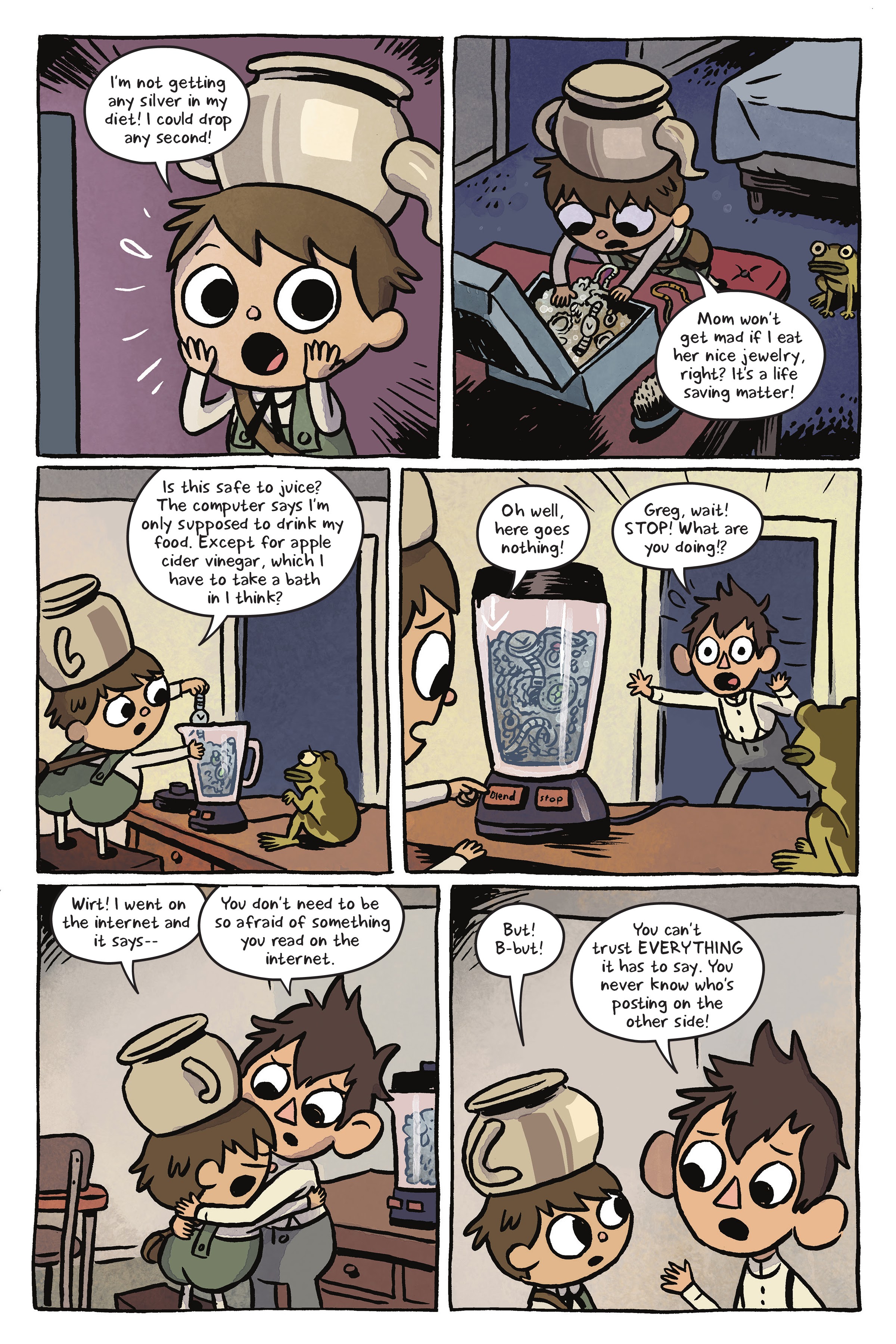 Read online Over the Garden Wall: Benevolent Sisters of Charity comic -  Issue # TPB - 135