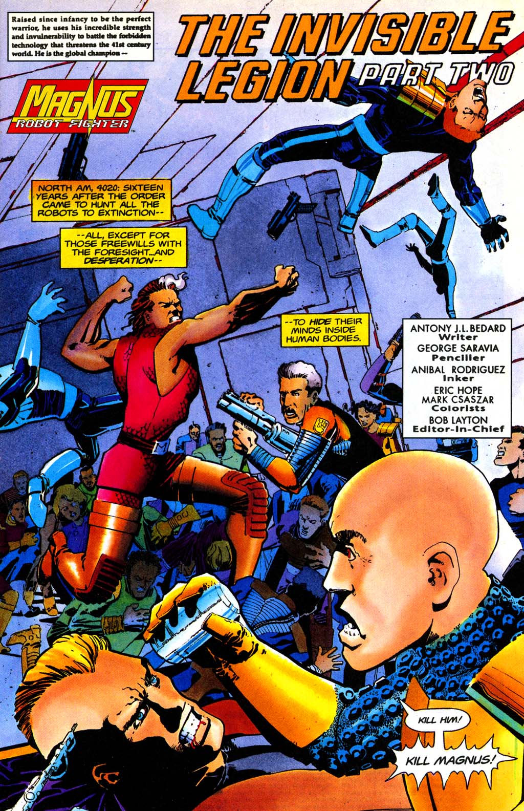 Read online Magnus Robot Fighter (1991) comic -  Issue #50 - 2