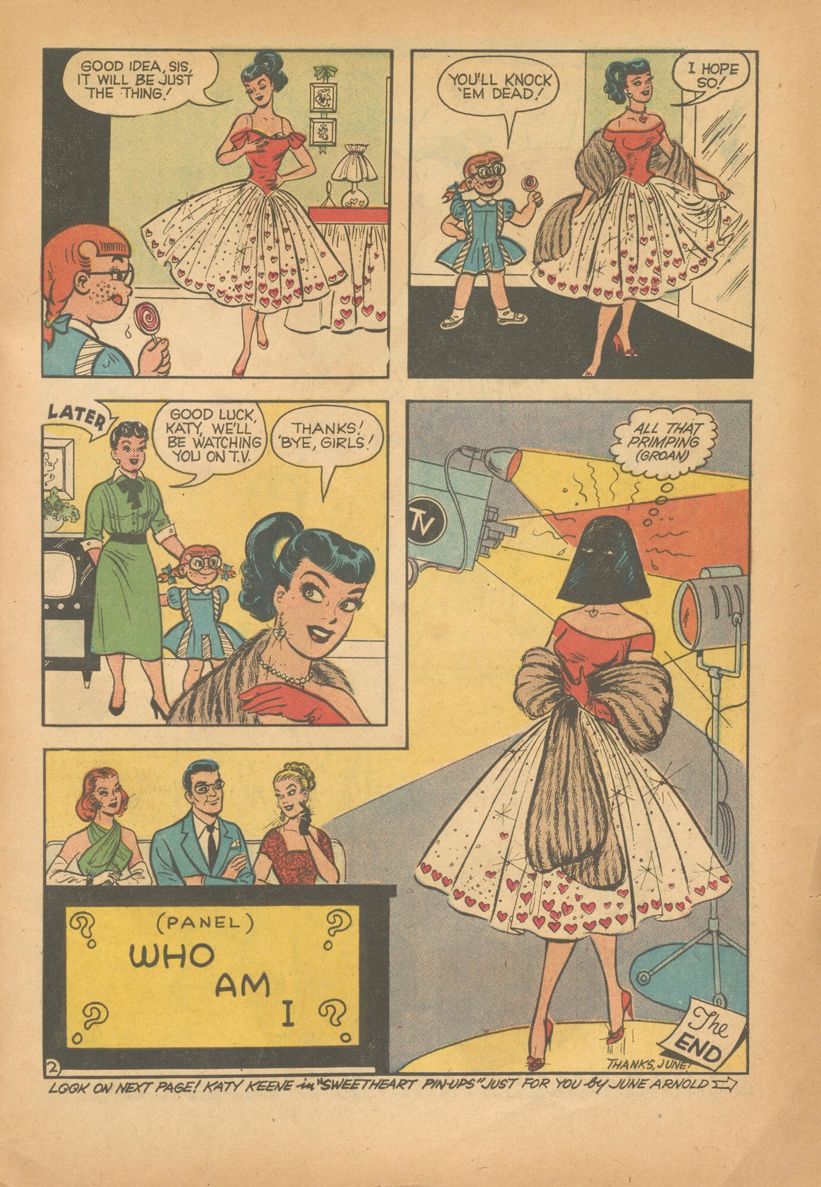 Read online Katy Keene (1949) comic -  Issue #42 - 32
