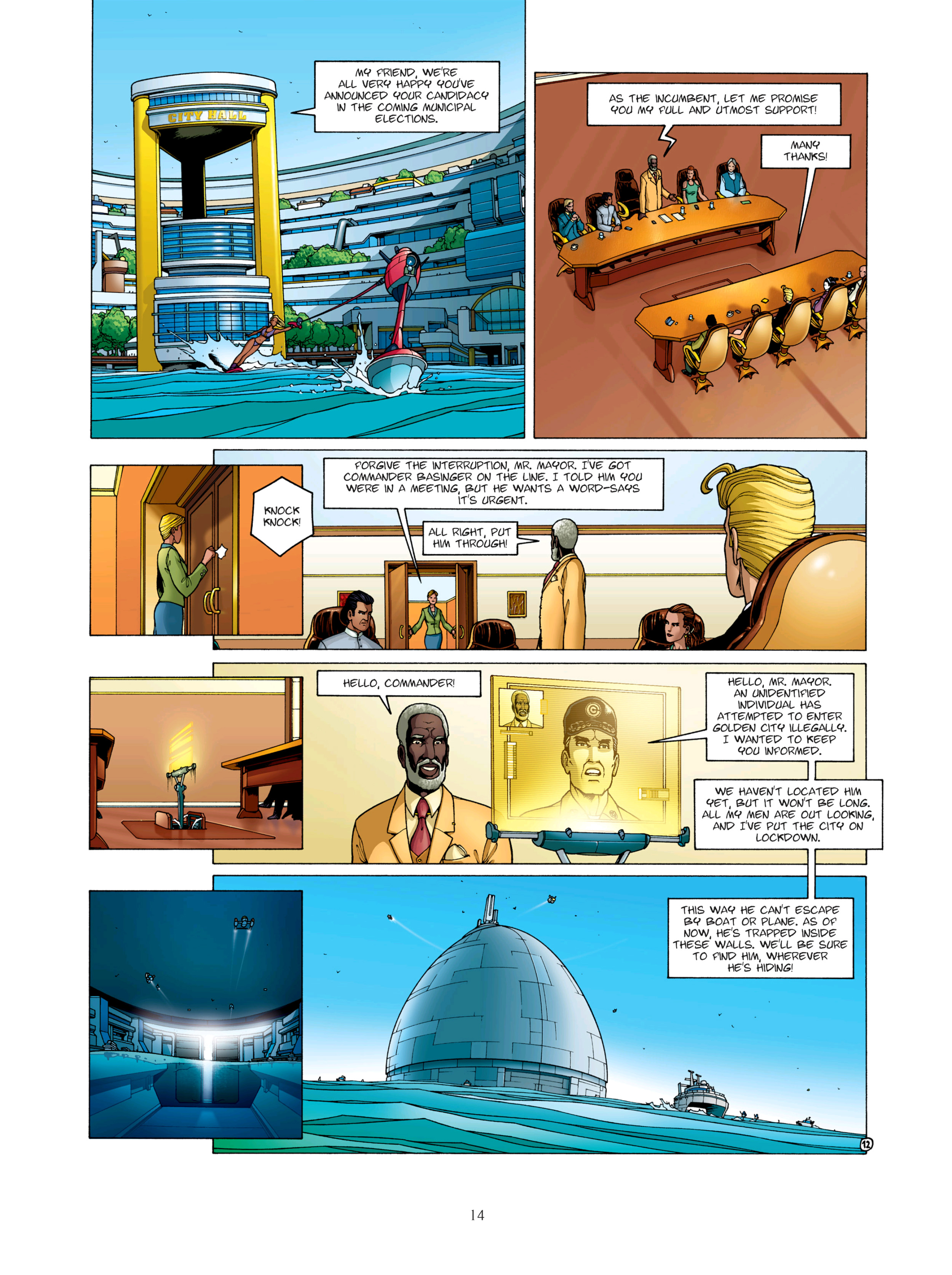 Read online Golden City comic -  Issue #5 - 14