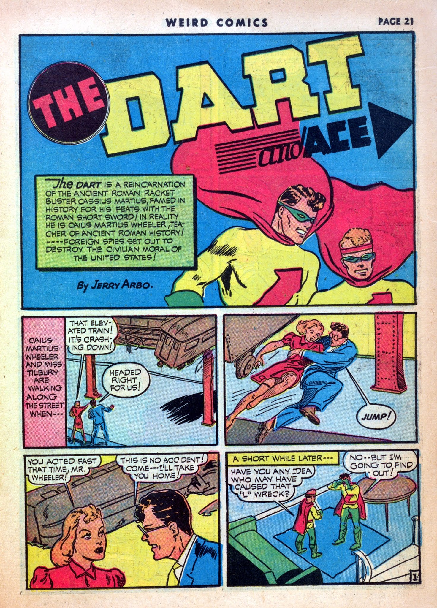 Read online Weird Comics comic -  Issue #16 - 23