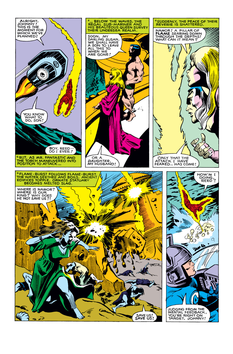 What If? (1977) issue 21 - Invisible Girl of the Fantastic Four married the Sub-Mariner - Page 19
