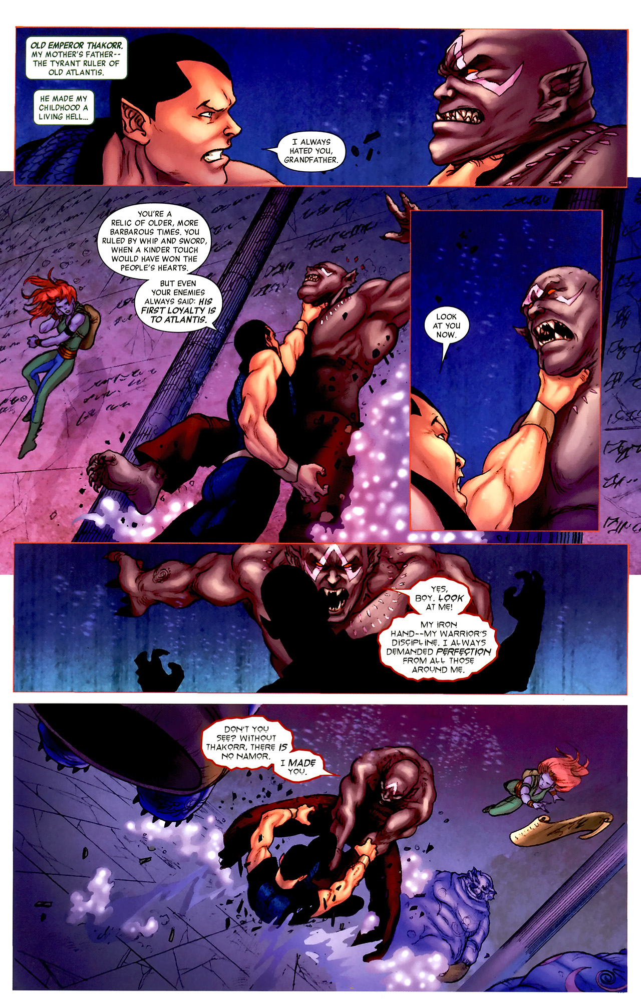 Read online Namor: The First Mutant comic -  Issue #4 - 10