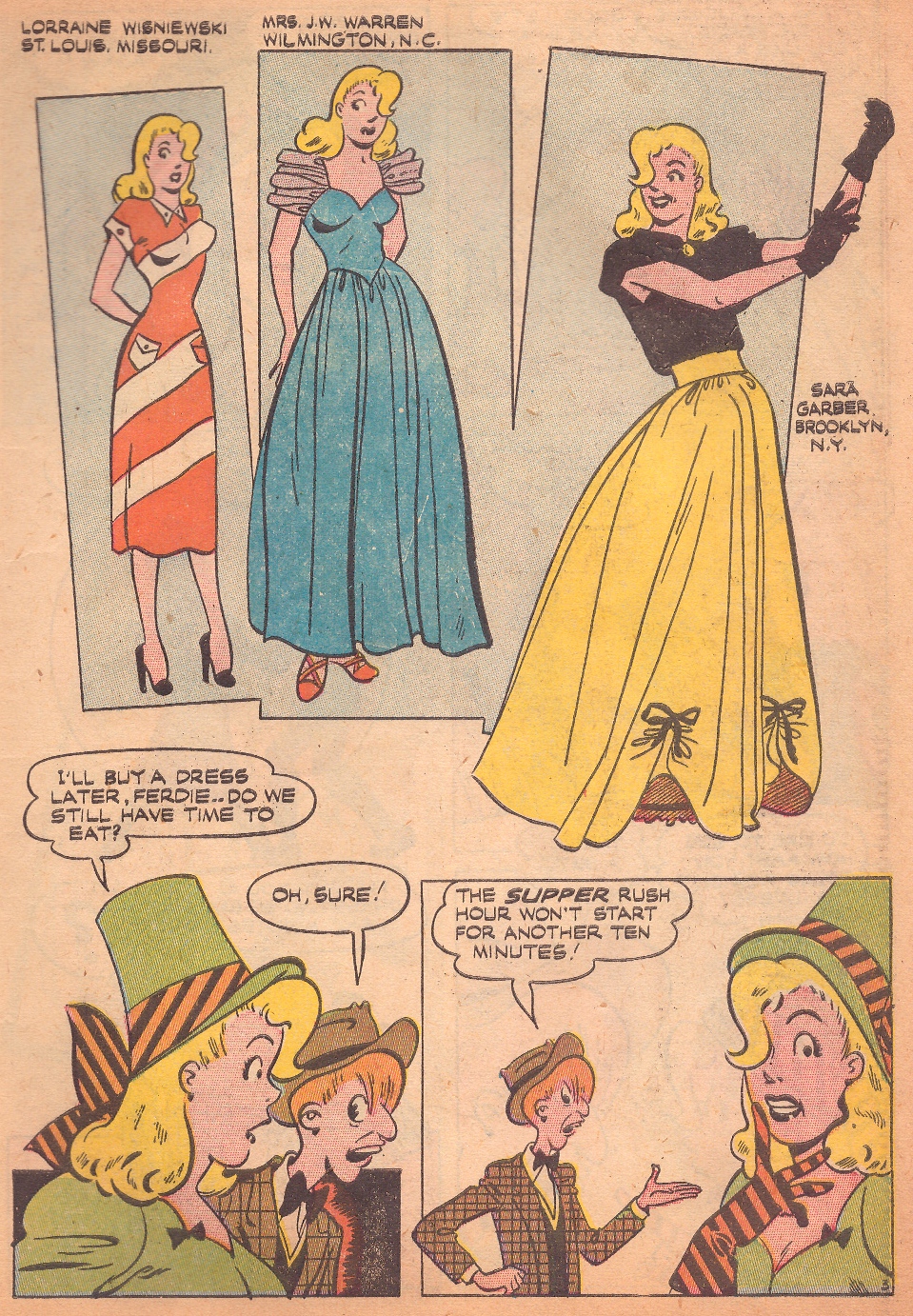 Read online Suzie Comics comic -  Issue #64 - 5