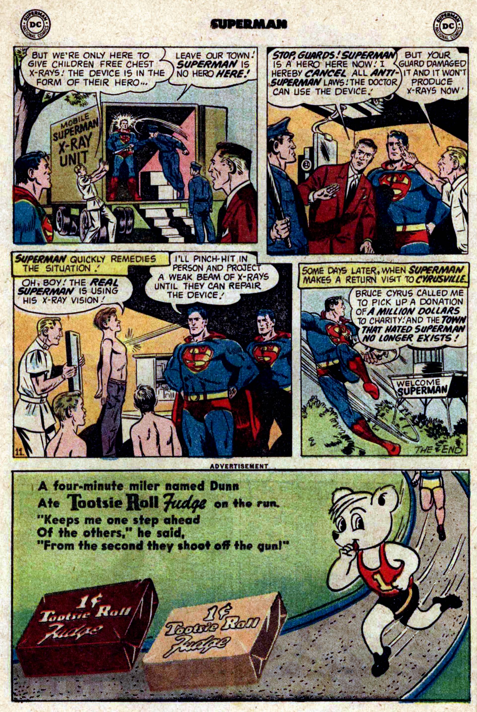 Read online Superman (1939) comic -  Issue #130 - 32