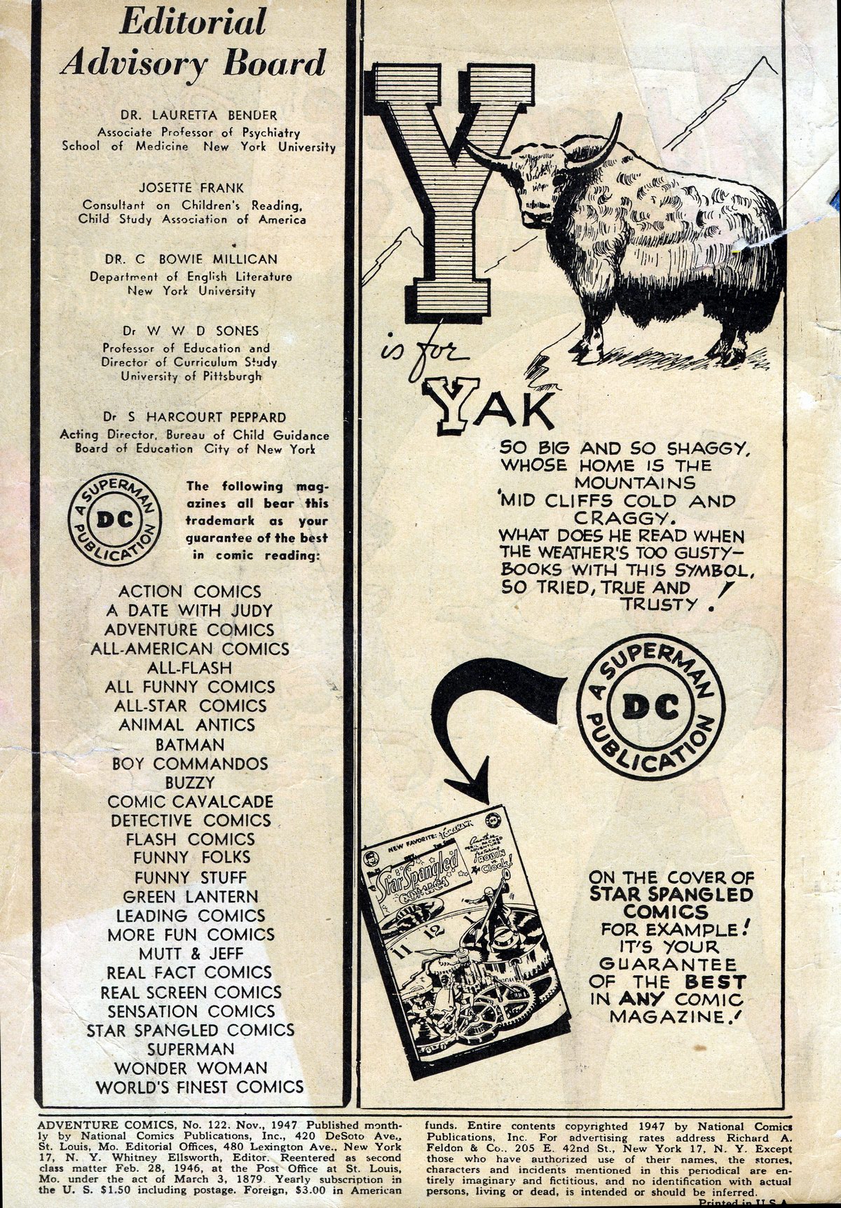 Read online Adventure Comics (1938) comic -  Issue #122 - 2