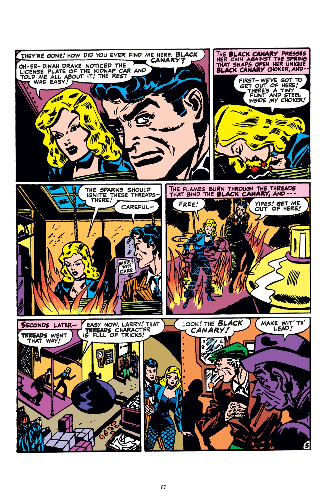 Read online The Black Canary: Bird of Prey comic -  Issue # TPB (Part 1) - 87