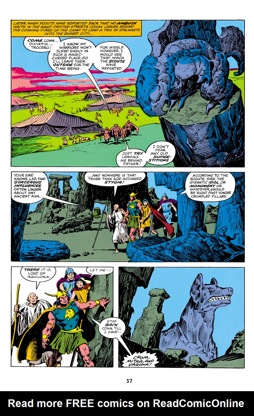 Read online The Chronicles of King Conan comic -  Issue # TPB 1 (Part 1) - 55