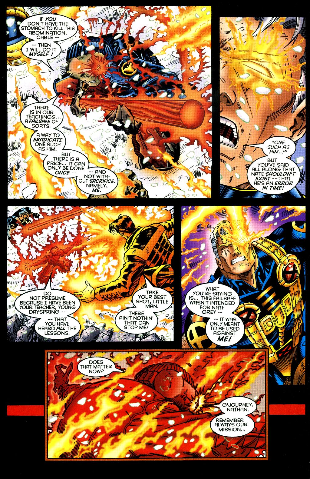 Read online Cable (1993) comic -  Issue #31 - 4