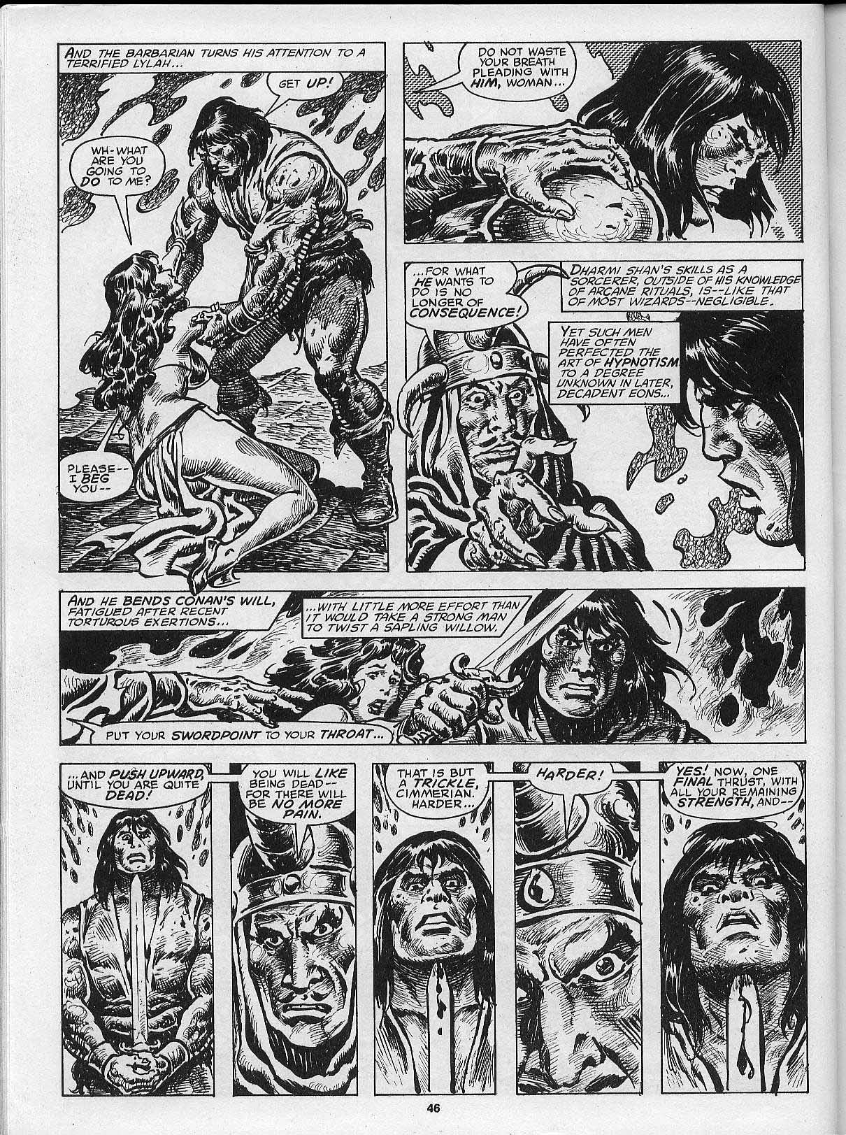 Read online The Savage Sword Of Conan comic -  Issue #200 - 48