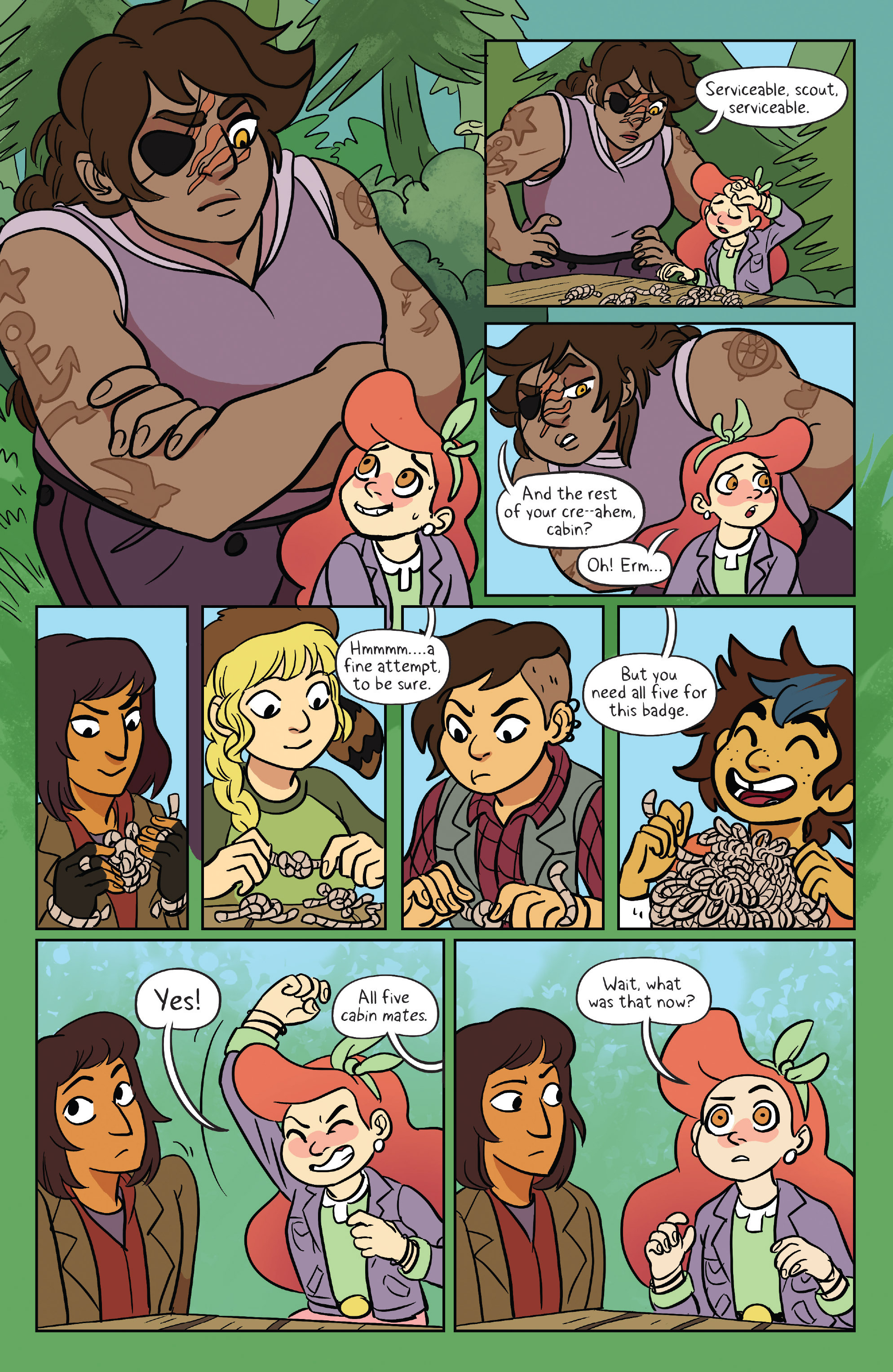 Read online Lumberjanes Vol. 6 comic -  Issue # TPB - 10