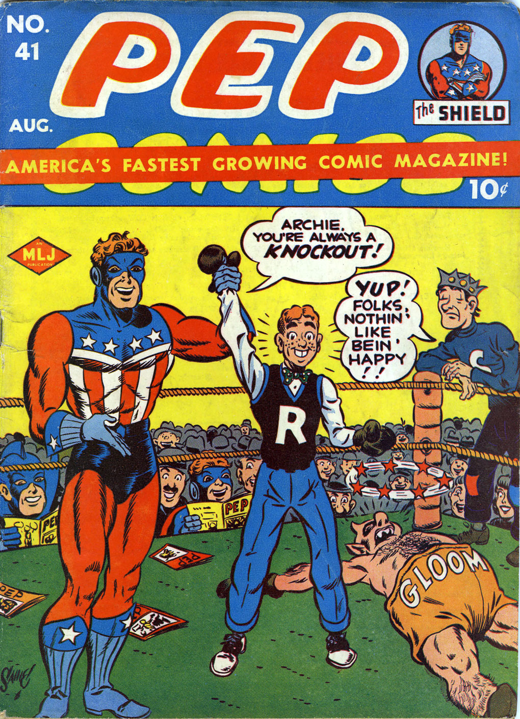 Read online Pep Comics comic -  Issue #41 - 2