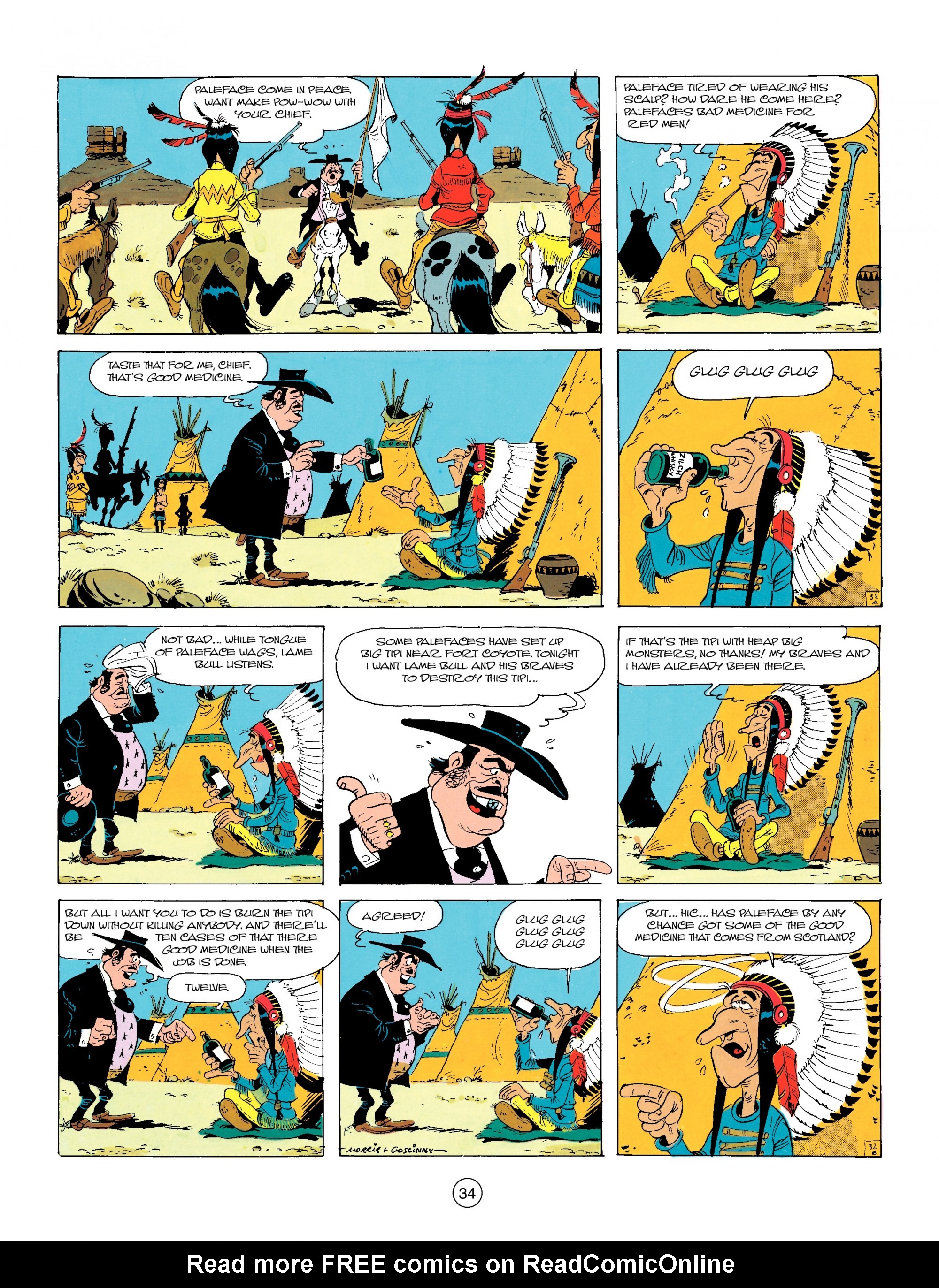 Read online A Lucky Luke Adventure comic -  Issue #11 - 34