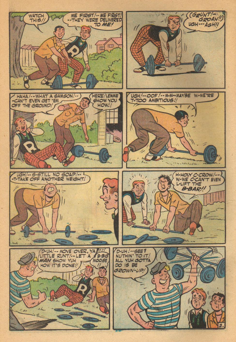 Read online Archie's Pal Jughead comic -  Issue #27 - 16