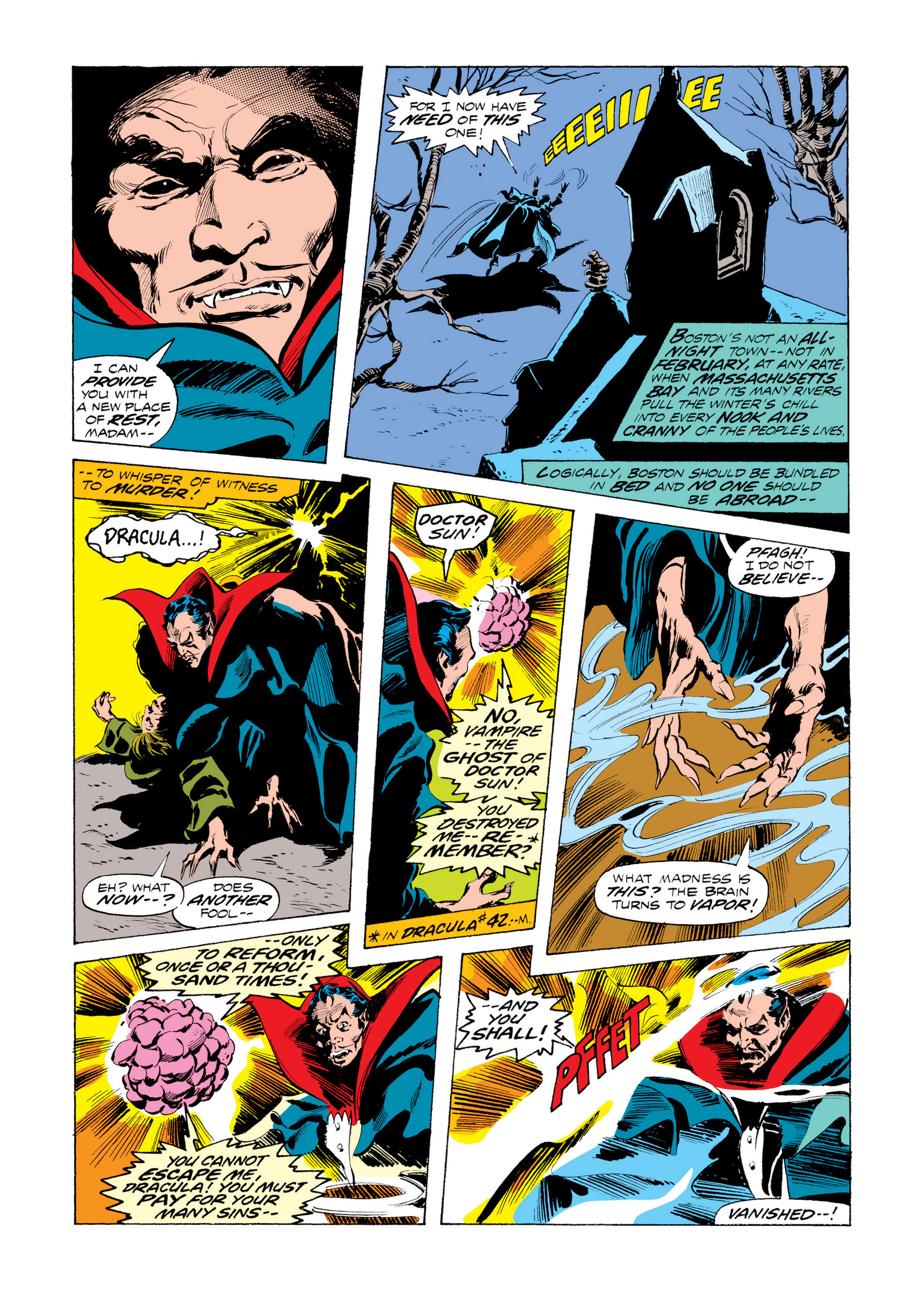 Read online Doctor Strange vs. Dracula comic -  Issue # TPB - 28