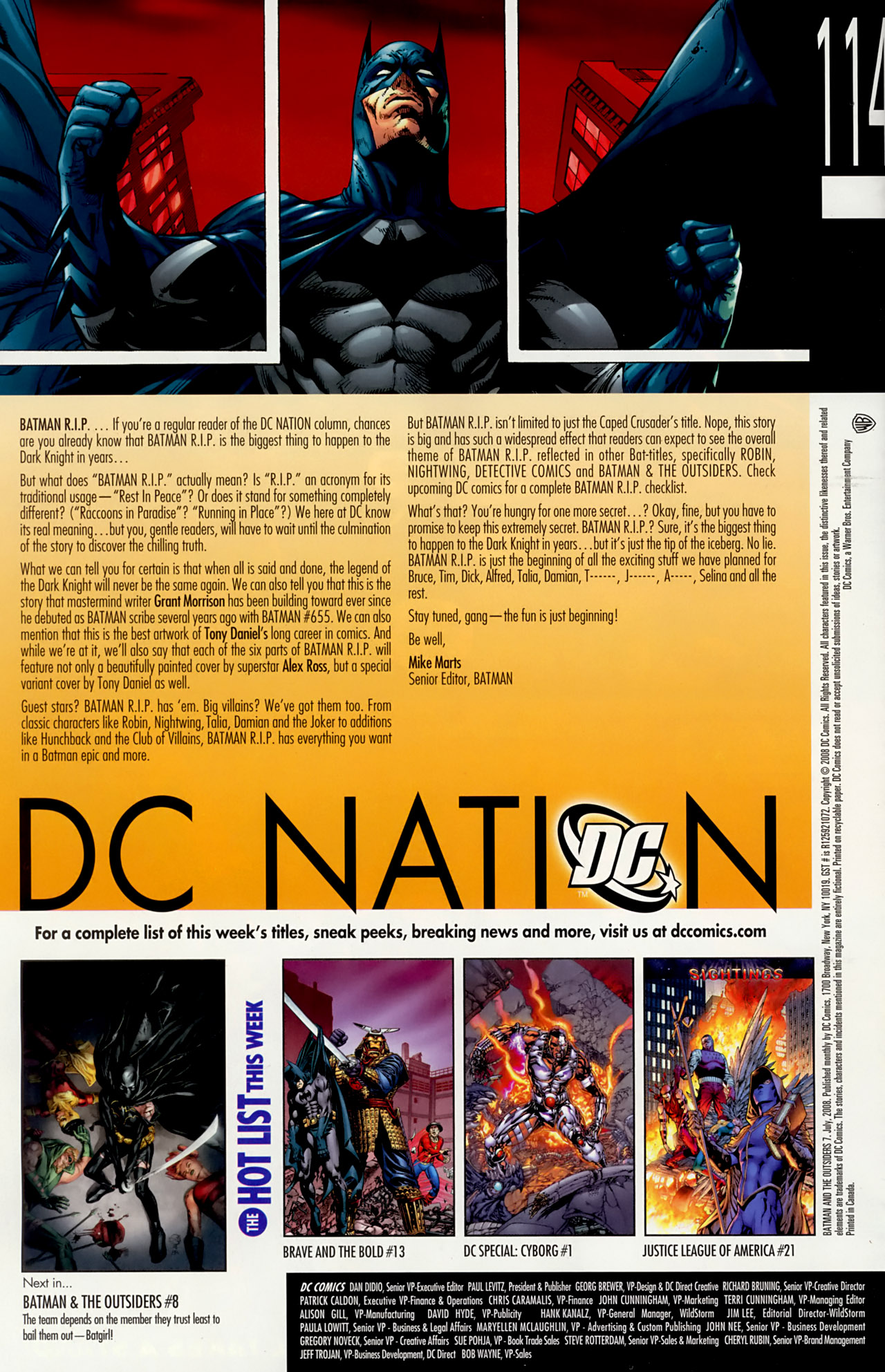 Read online Batman and the Outsiders (2007) comic -  Issue #7 - 24