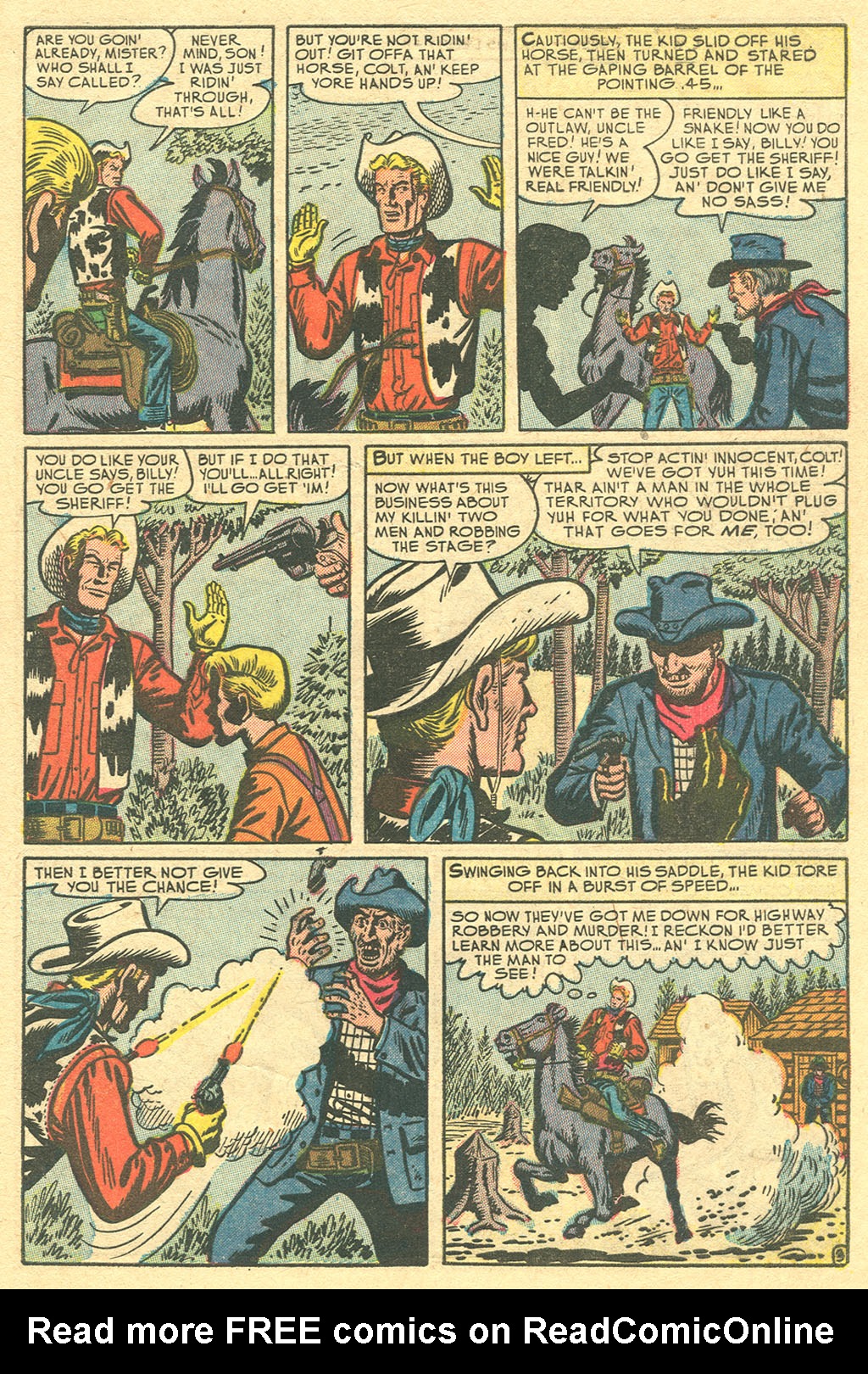 Read online Kid Colt Outlaw comic -  Issue #40 - 29