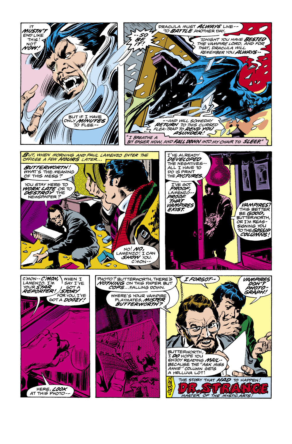 Read online Tomb of Dracula (1972) comic -  Issue #43 - 18