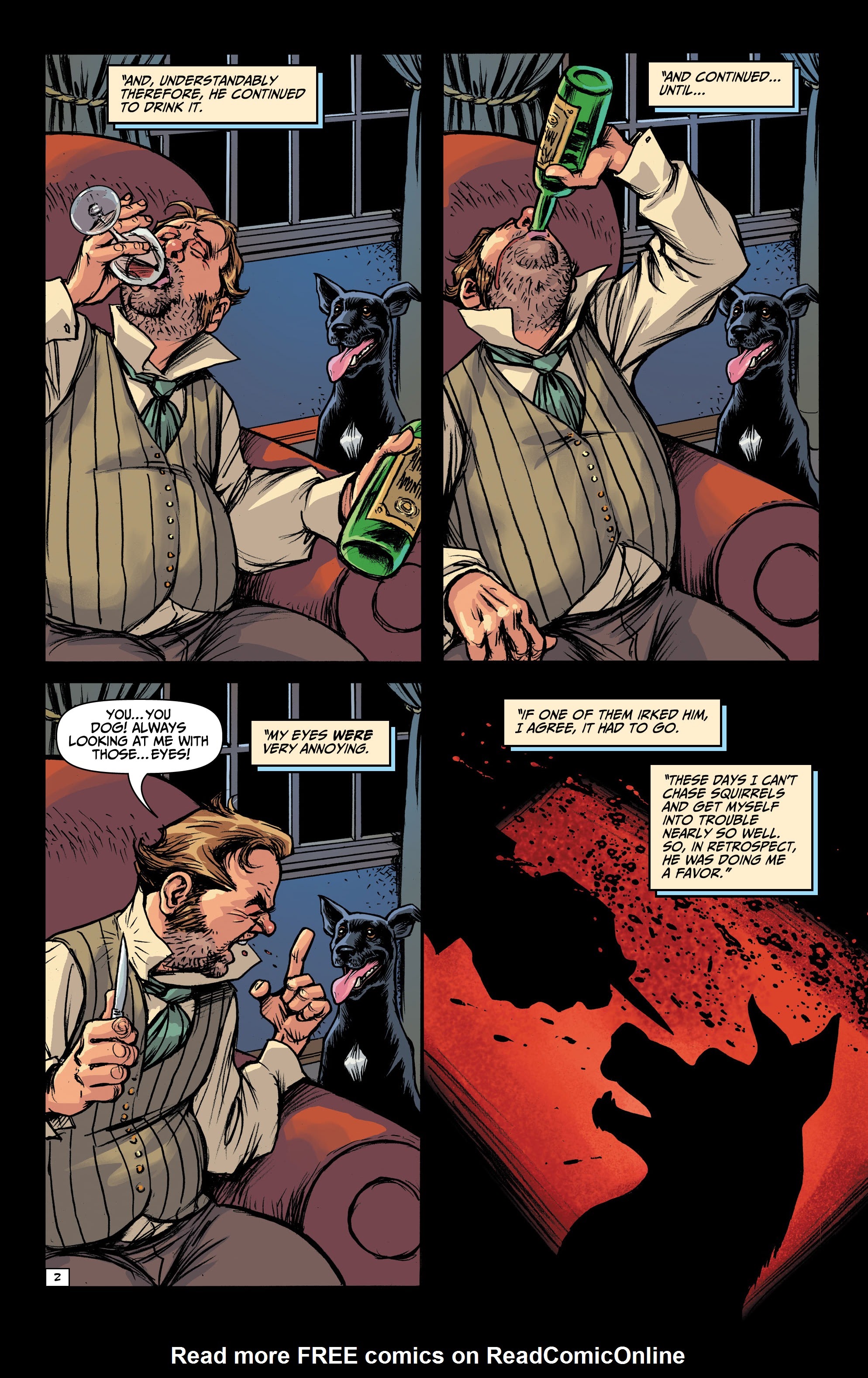 Read online Edgar Allan Poe's Snifter of Blood comic -  Issue #1 - 4