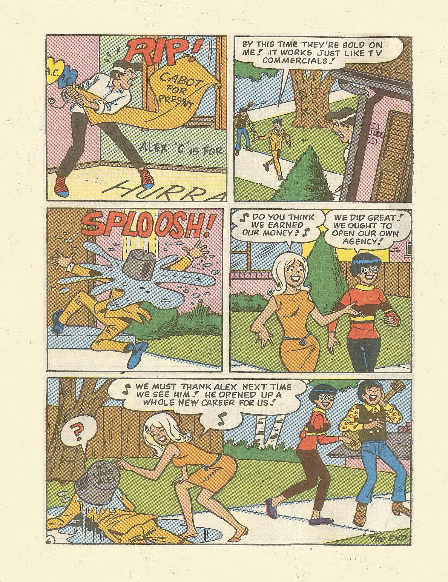 Read online Betty and Veronica Digest Magazine comic -  Issue #55 - 58