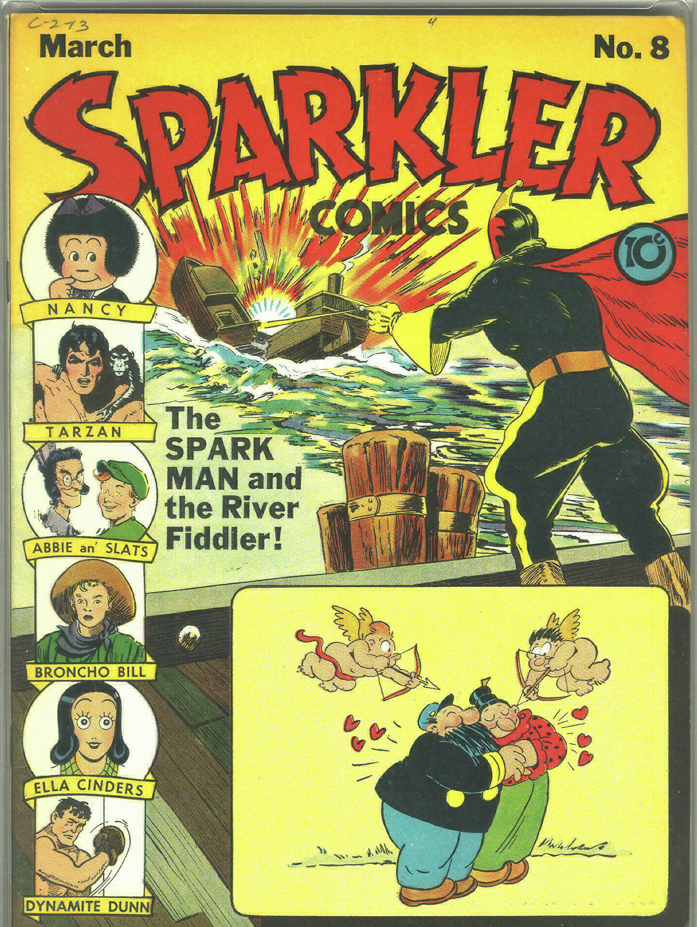 Read online Sparkler Comics comic -  Issue #8 - 1