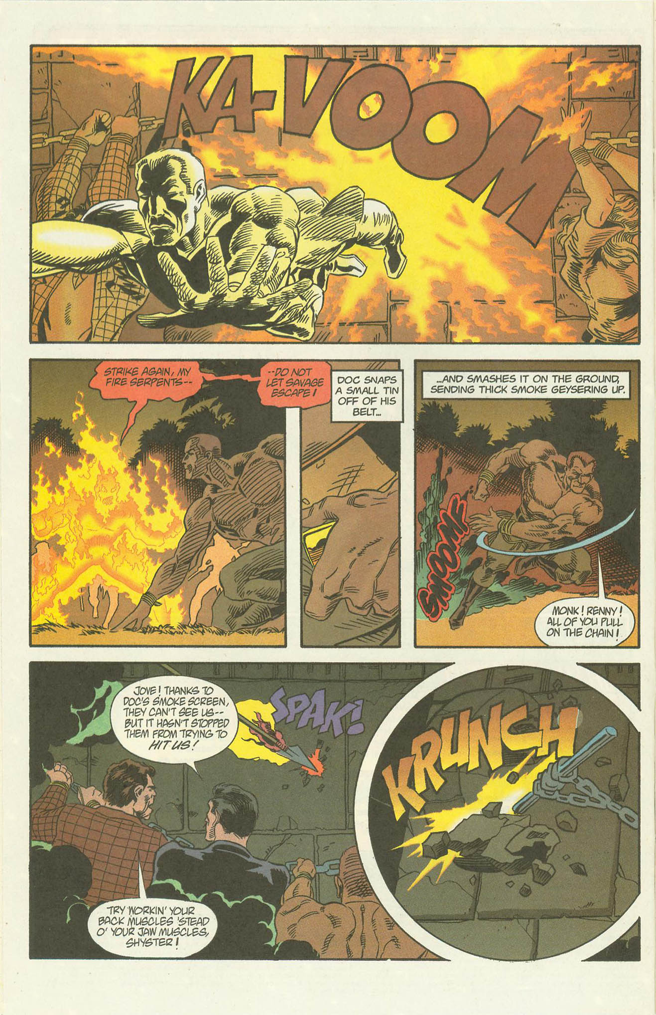 Read online Doc Savage: Curse of the Fire God comic -  Issue #4 - 10