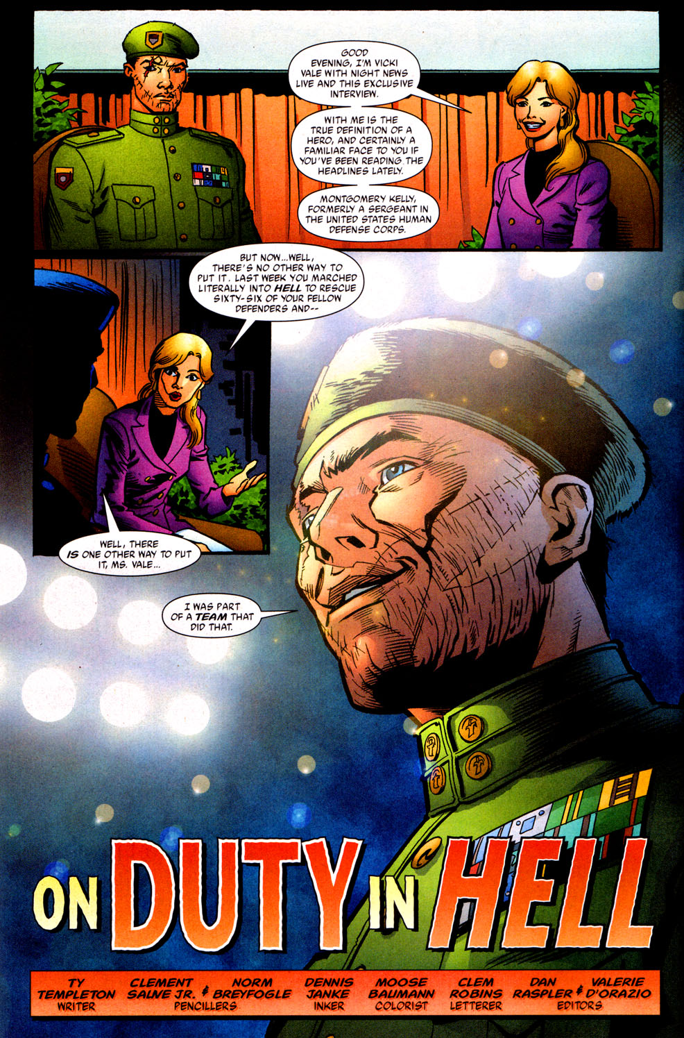 Read online Human Defense Corps comic -  Issue #6 - 3