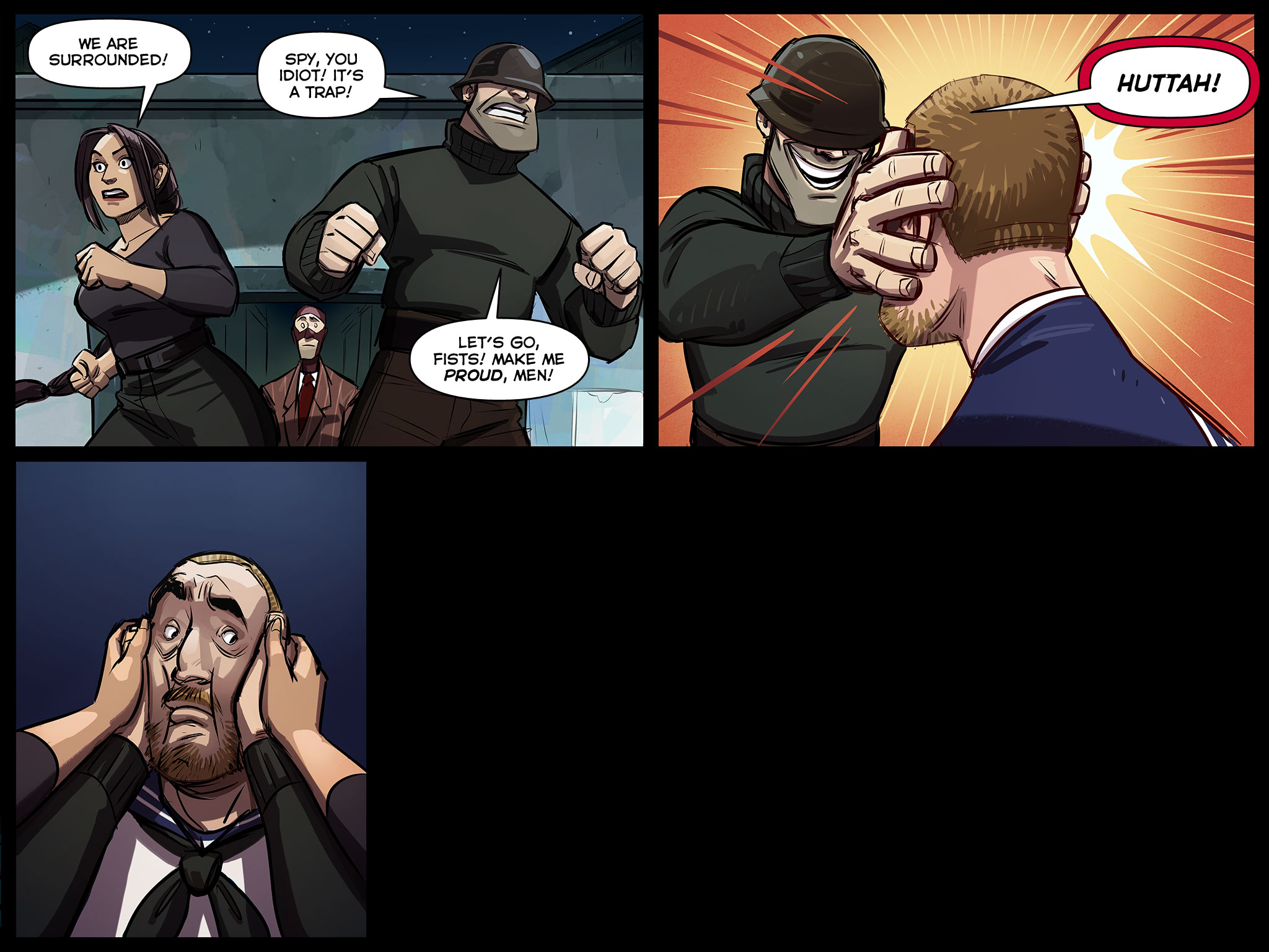 Read online Team Fortress 2 comic -  Issue #4 - 35