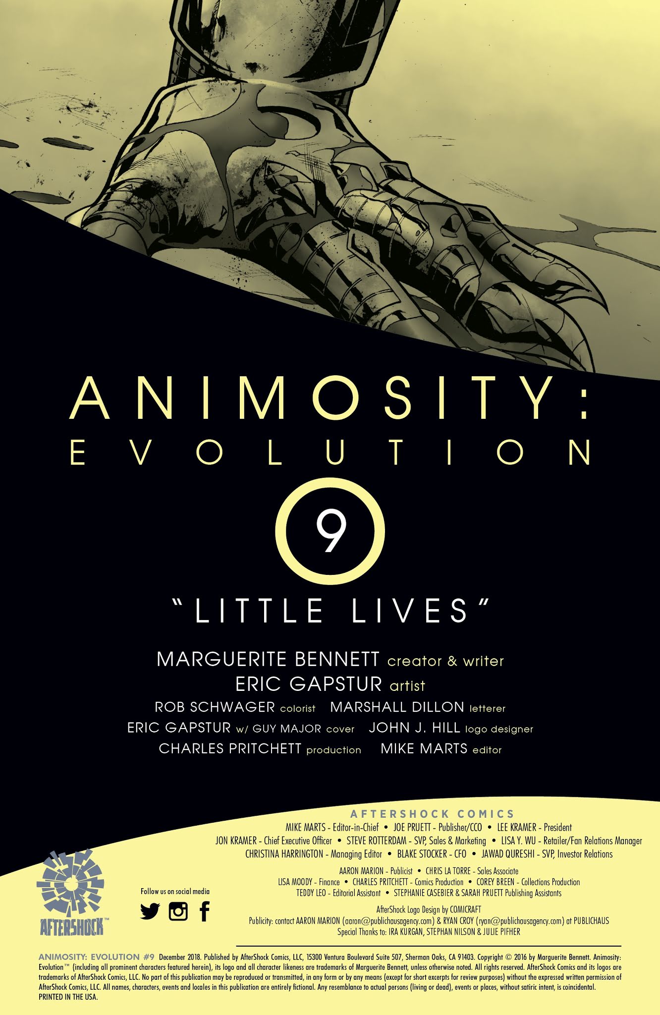 Read online Animosity: Evolution comic -  Issue #9 - 2