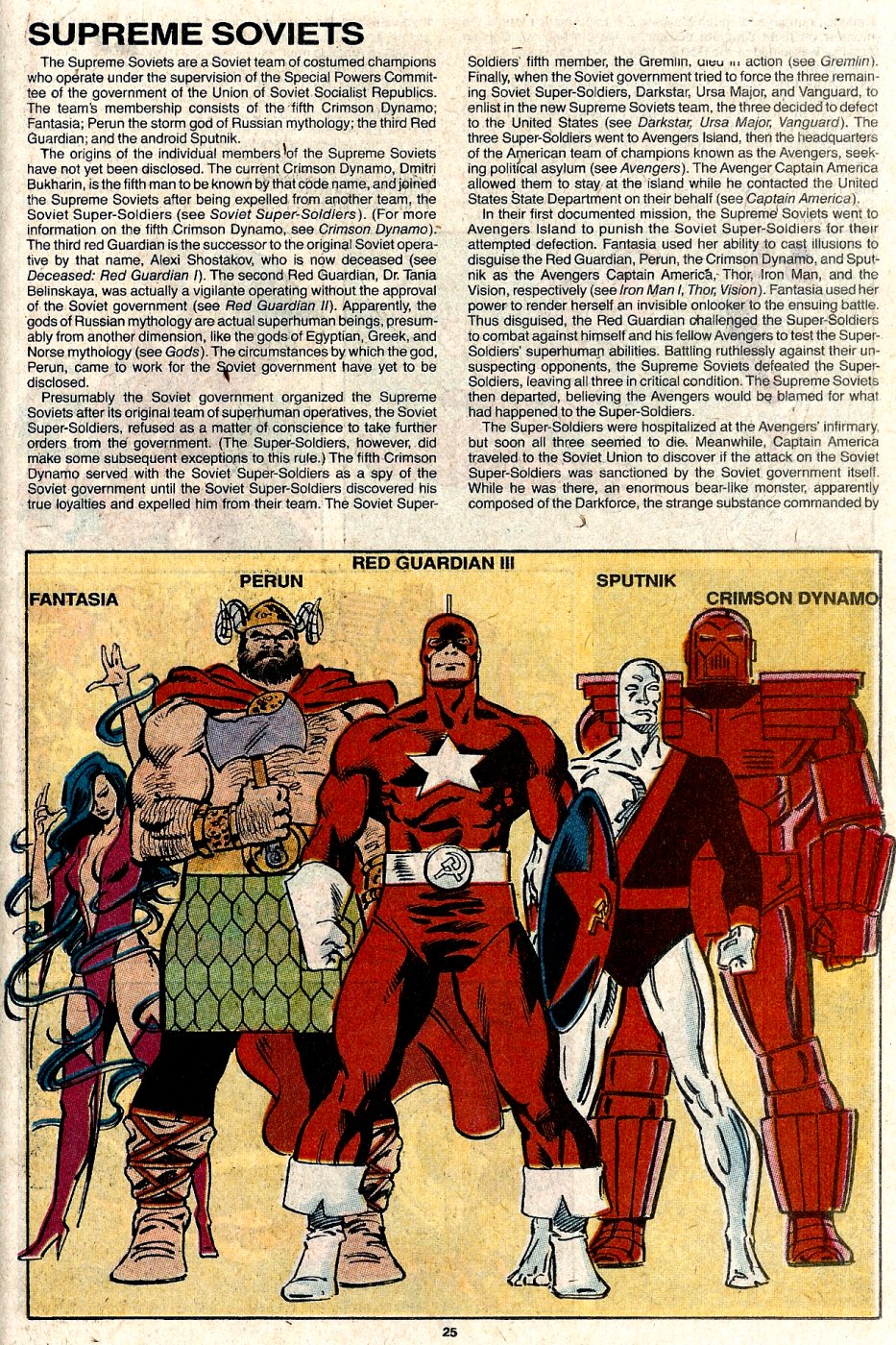 Read online The Official Handbook of the Marvel Universe: Update '89 comic -  Issue #7 - 27