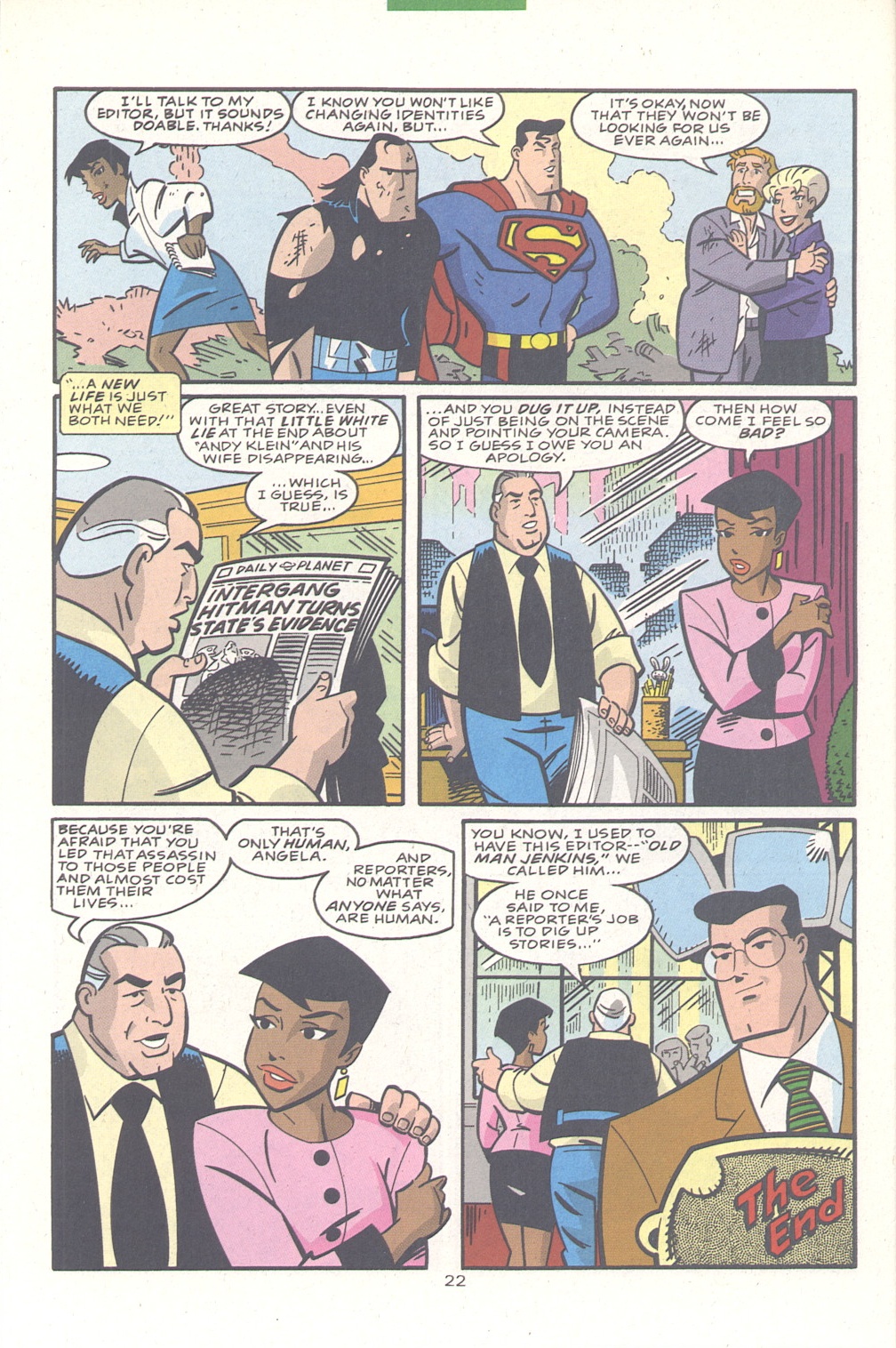 Read online Superman Adventures comic -  Issue #14 - 23
