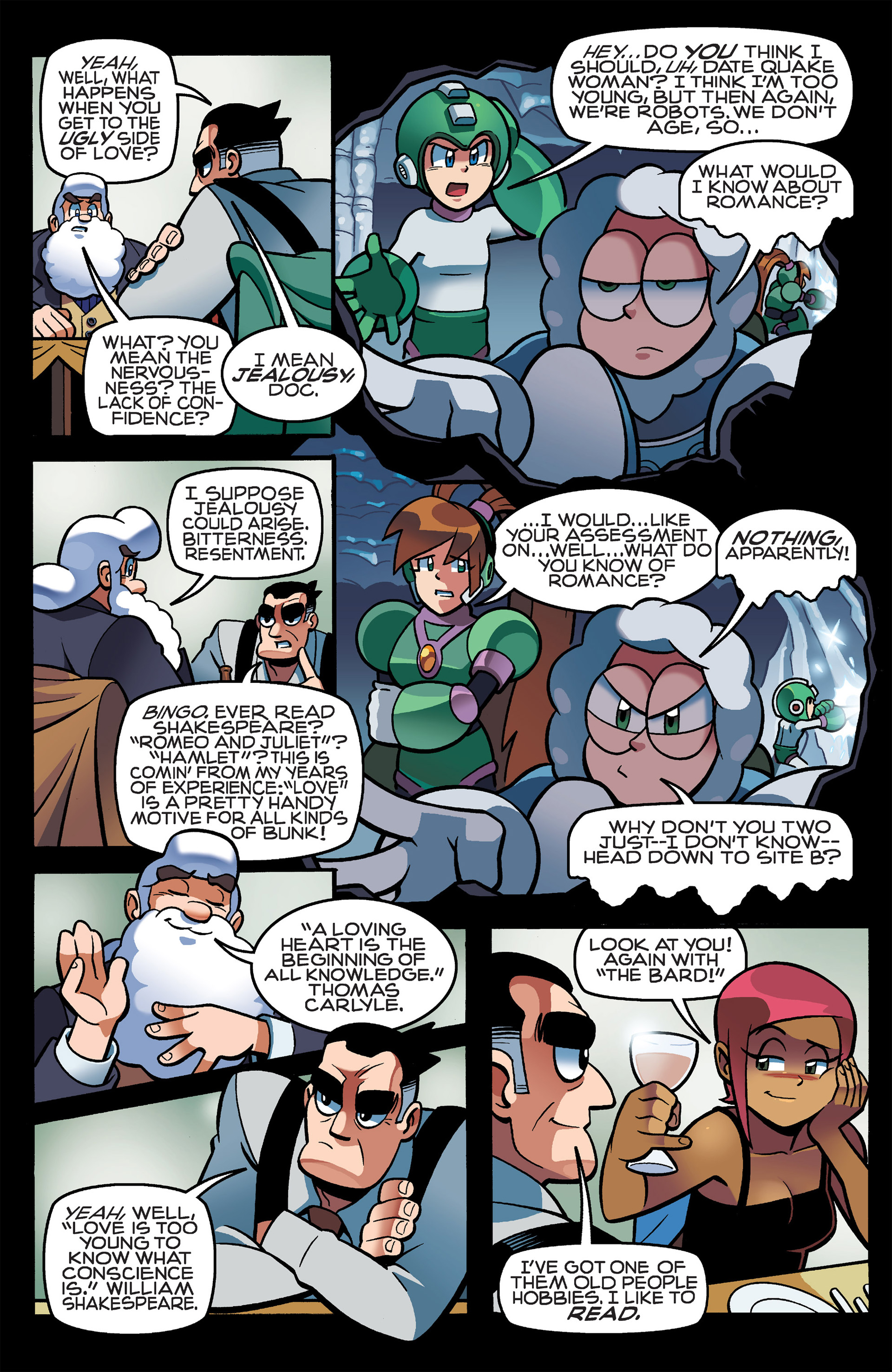 Read online Mega Man comic -  Issue #22 - 12