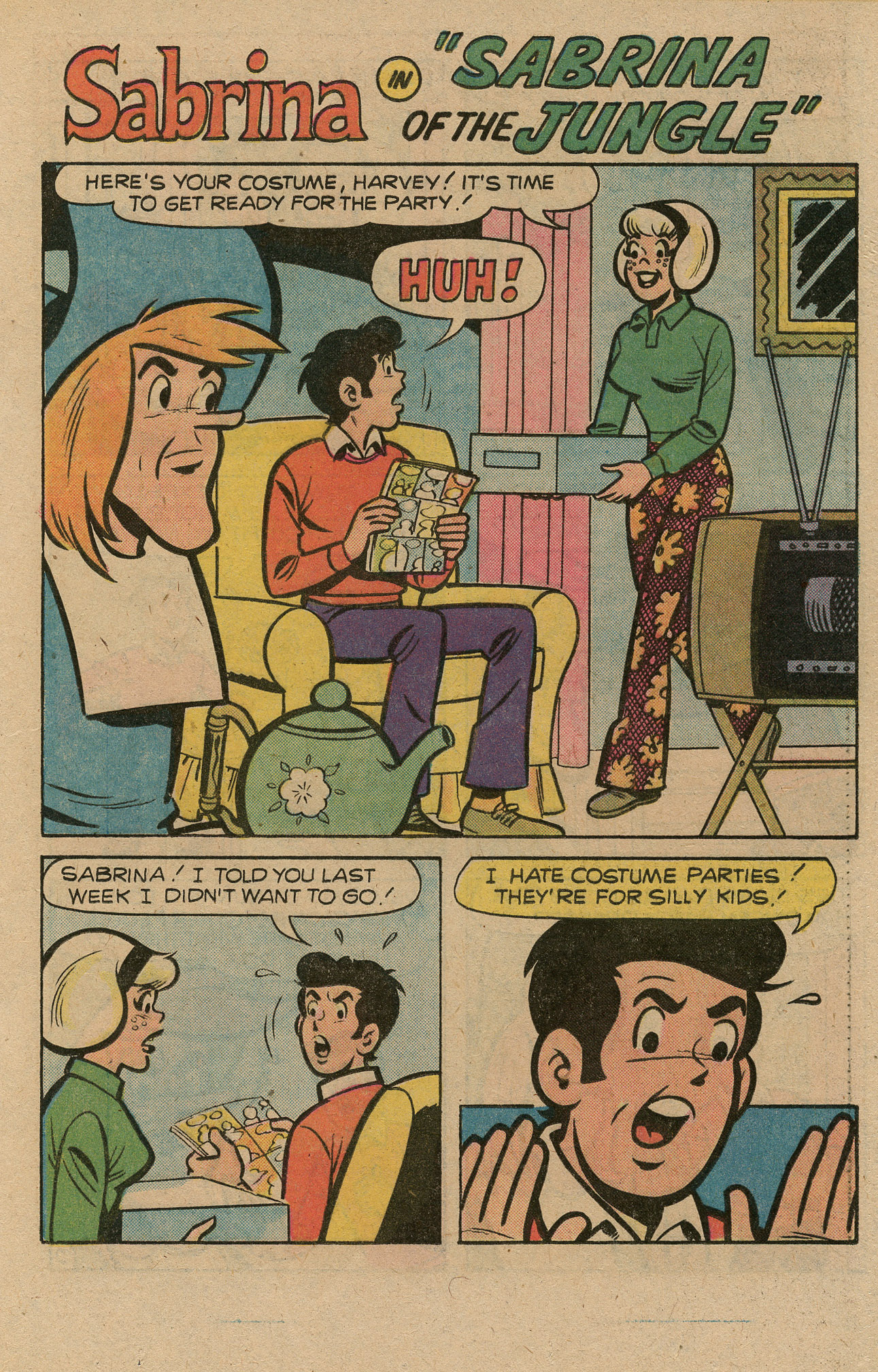Read online Archie's TV Laugh-Out comic -  Issue #46 - 21