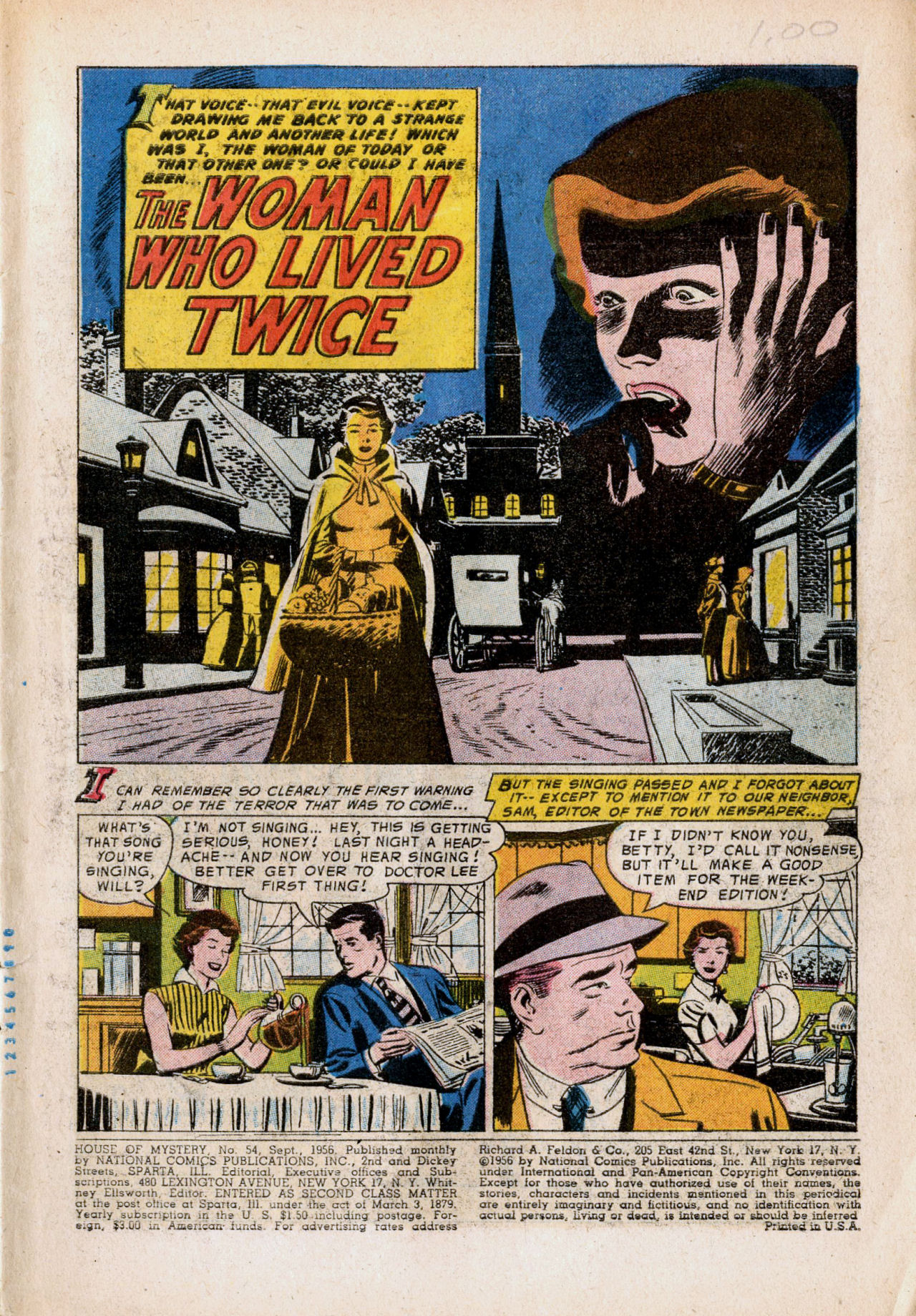 Read online House of Mystery (1951) comic -  Issue #54 - 3