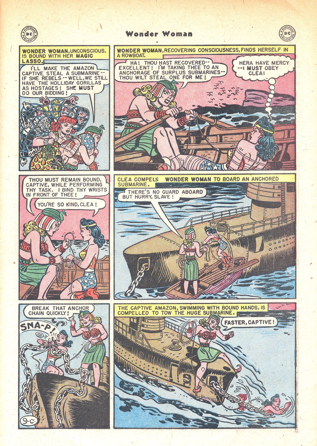 Read online Wonder Woman (1942) comic -  Issue #28 - 45