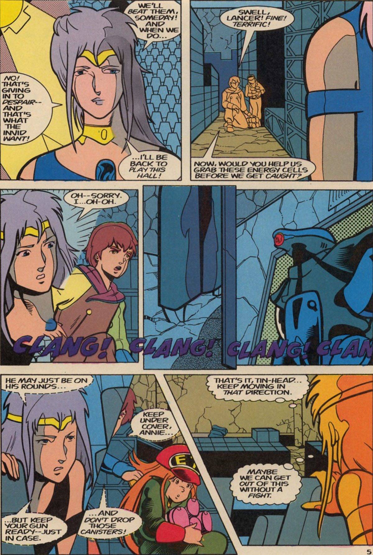 Read online Robotech The New Generation comic -  Issue #22 - 7