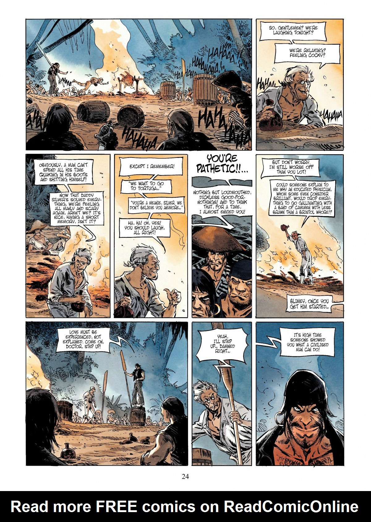 Read online Long John Silver comic -  Issue #3 - 23