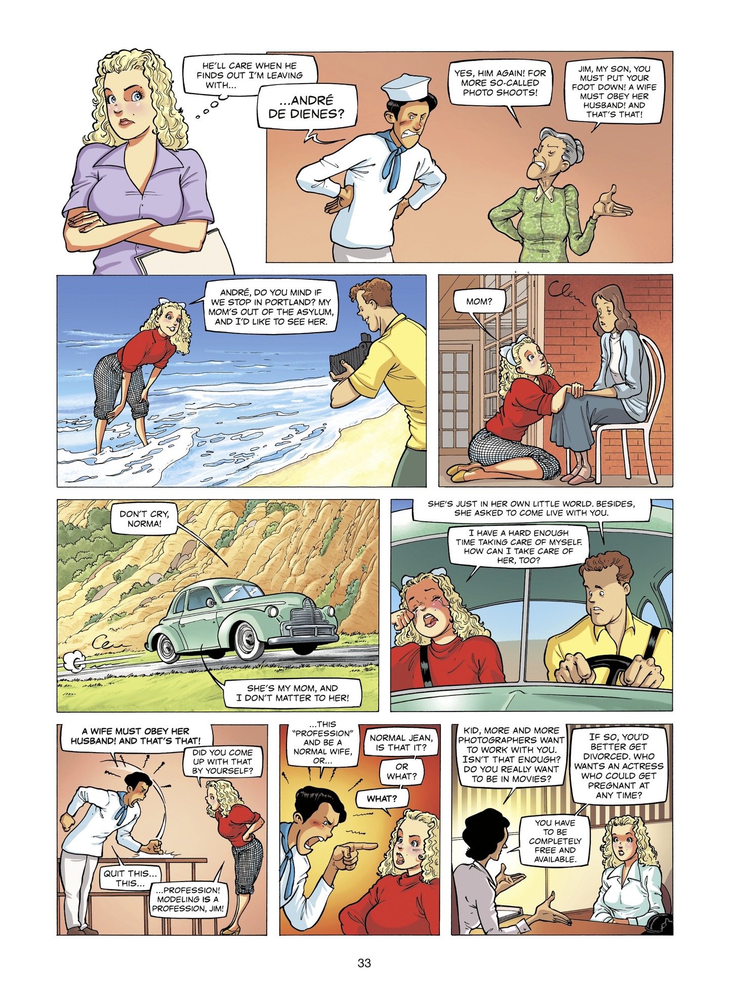 Read online The Stars of History: Marilyn Monroe comic -  Issue # TPB - 33