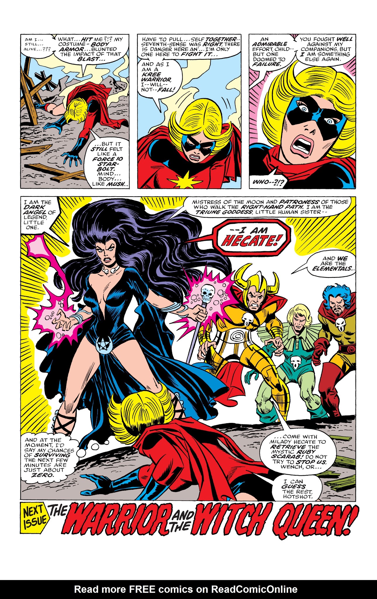 Read online Marvel Masterworks: Ms. Marvel comic -  Issue # TPB 1 - 204
