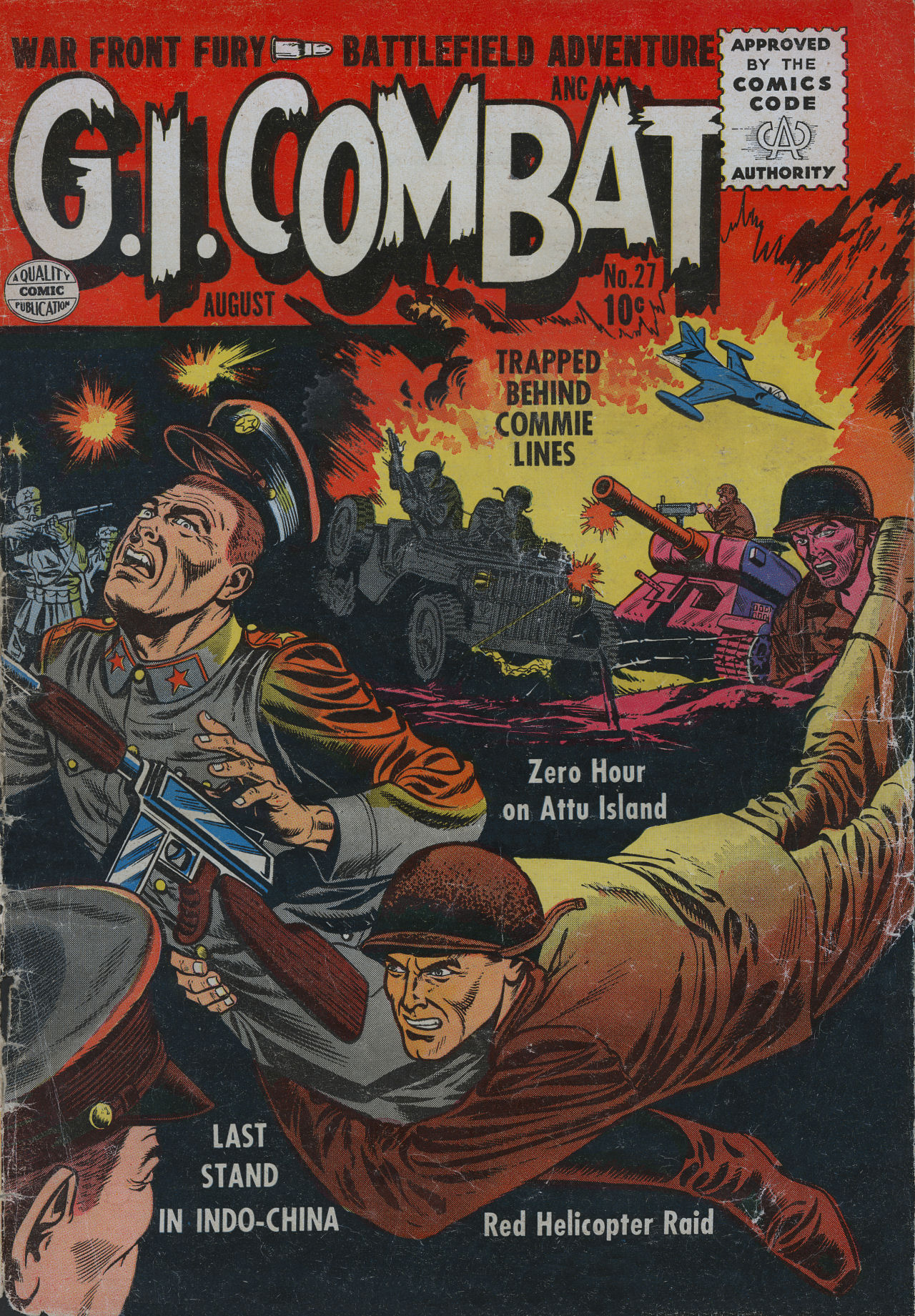 Read online G.I. Combat (1952) comic -  Issue #27 - 1