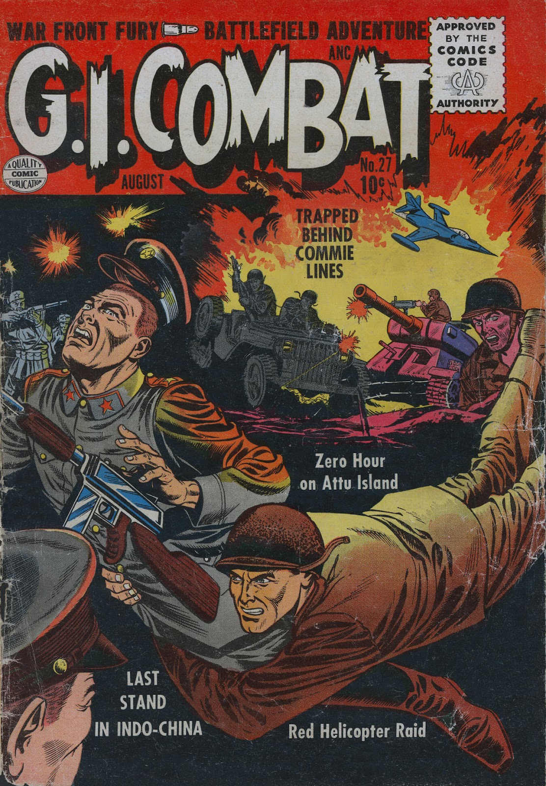 G.I. Combat (1952) issue 27 - Page 1