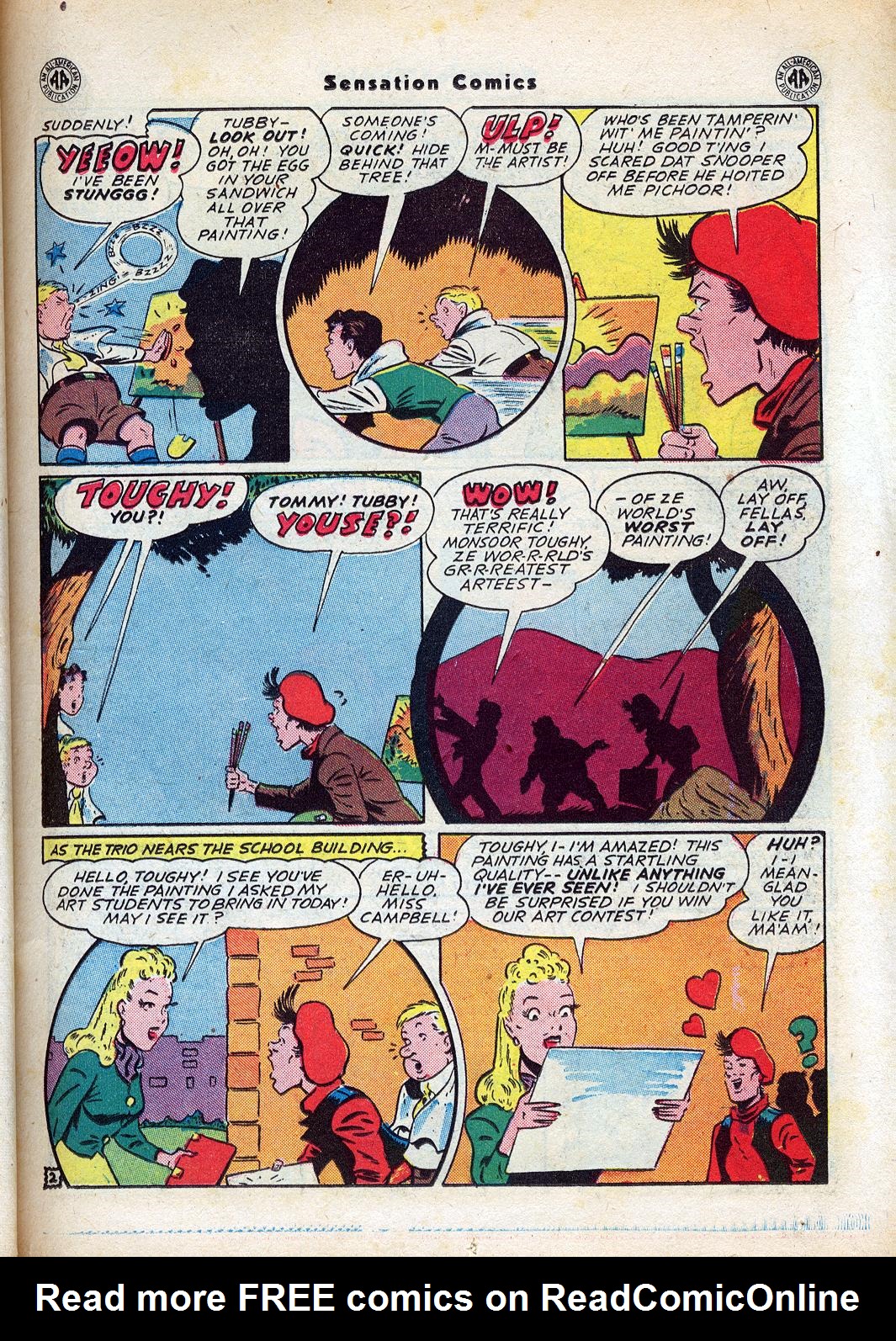 Read online Sensation (Mystery) Comics comic -  Issue #47 - 17