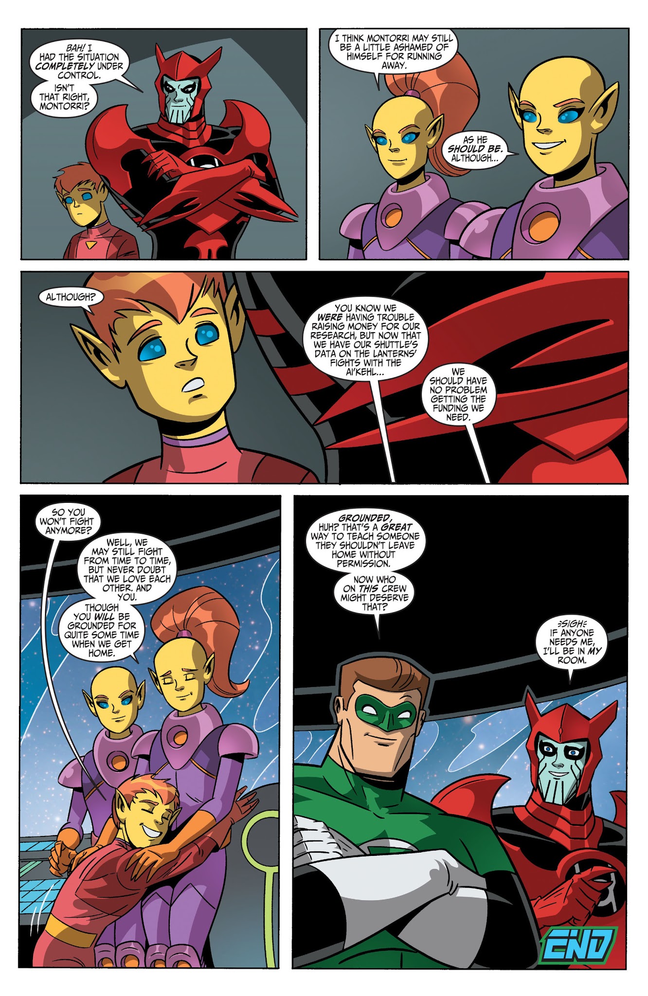 Read online Green Lantern: The Animated Series comic -  Issue #10 - 21